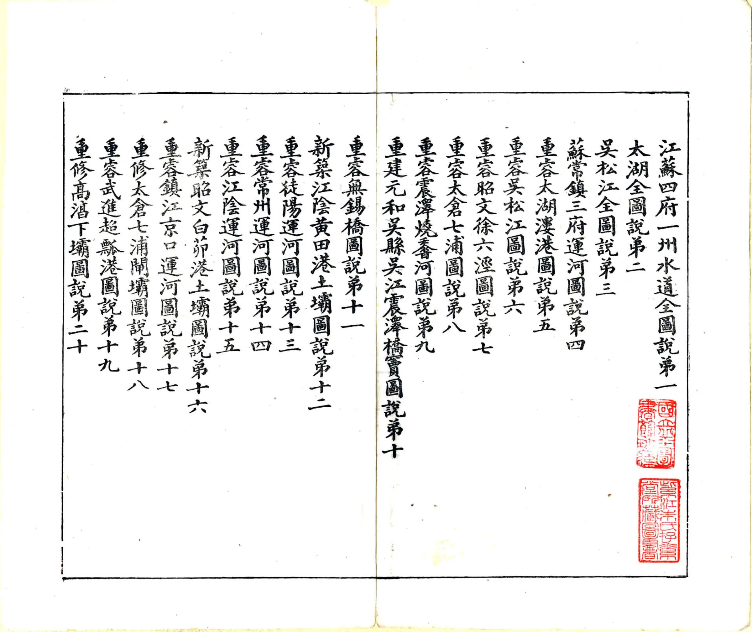 江苏水利图说（宣统） 在线预览第3页