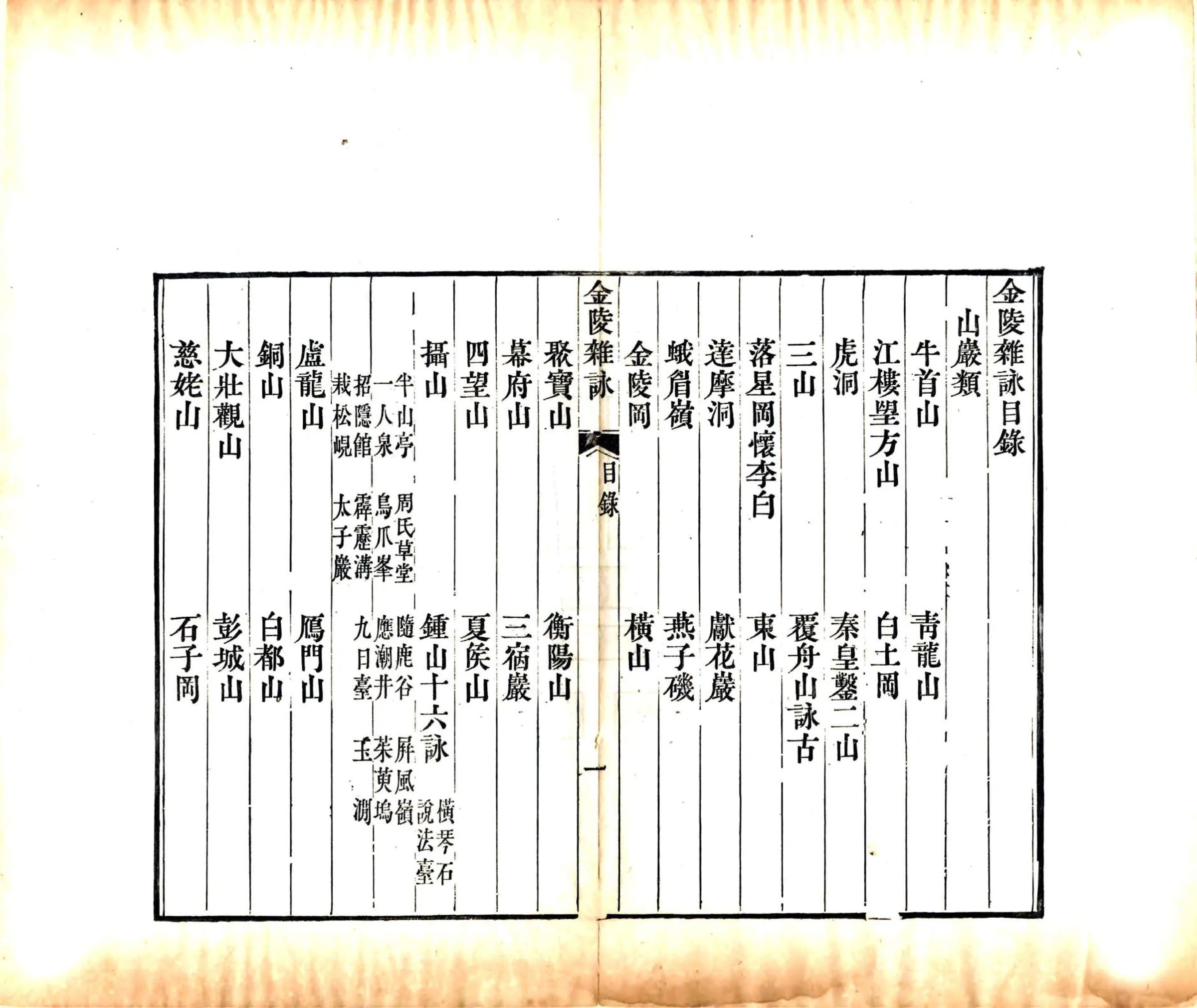 金陵杂咏（乾隆） 在线预览第7页