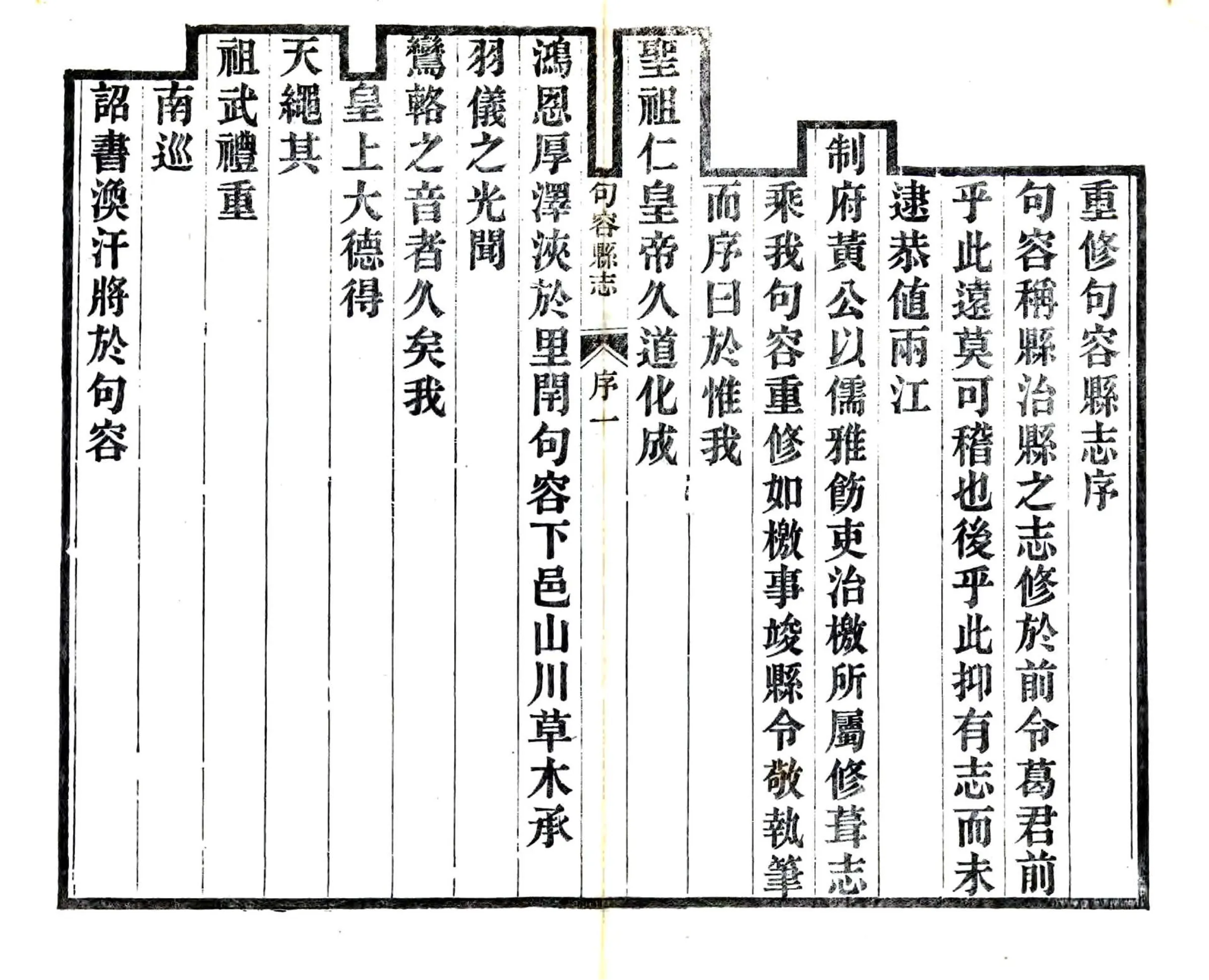 句容县志（乾隆） 在线预览第6页