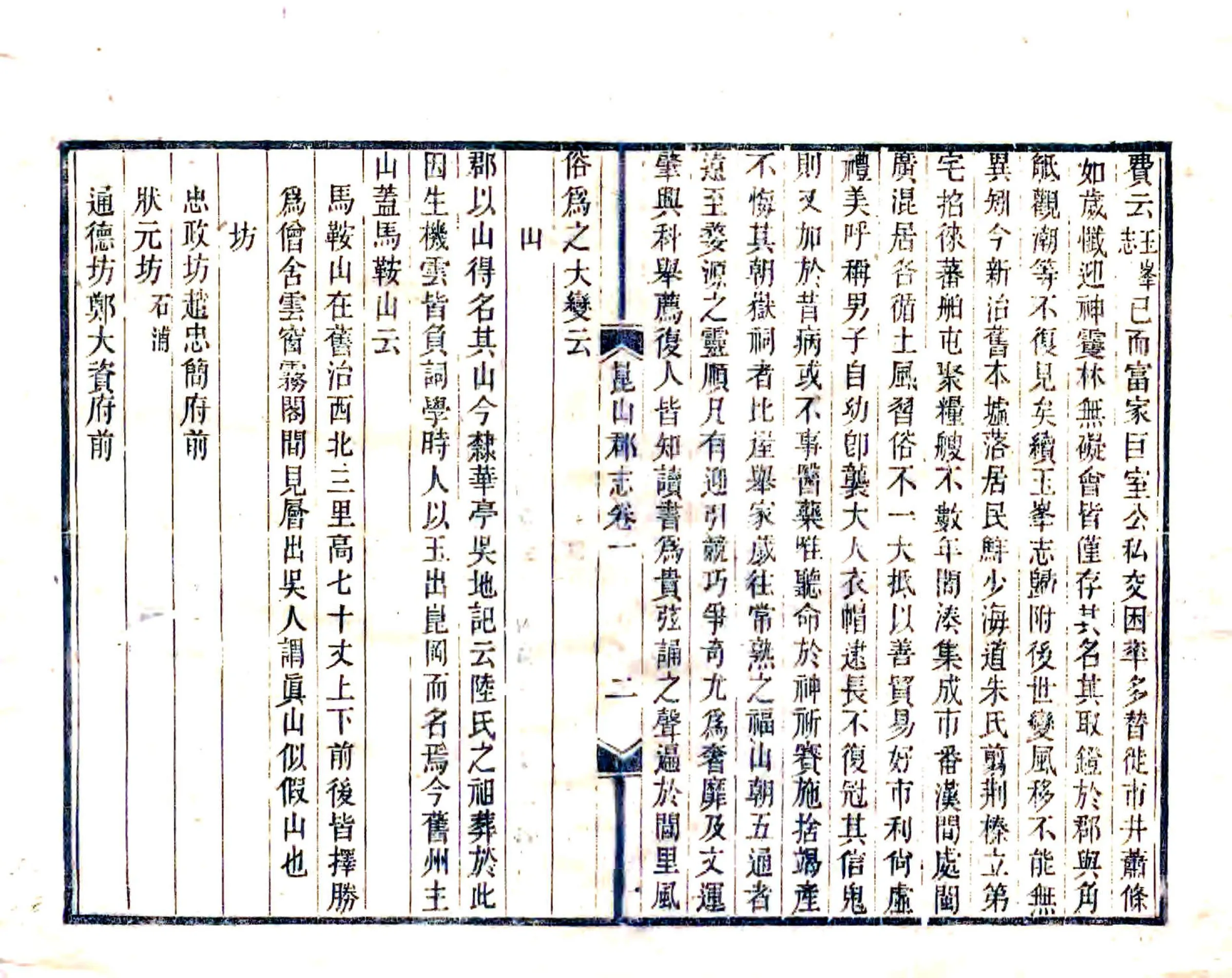 昆山郡志（至正 咸丰刻本） 在线预览第5页