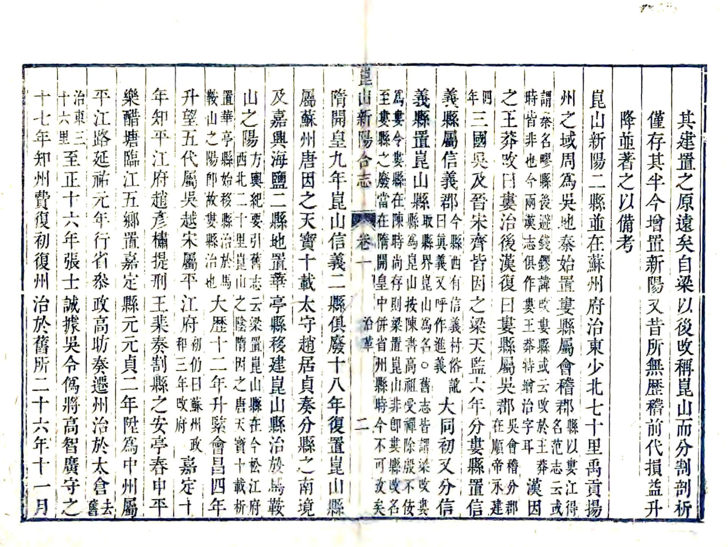 昆山新阳合志（乾隆） 在线预览第2页