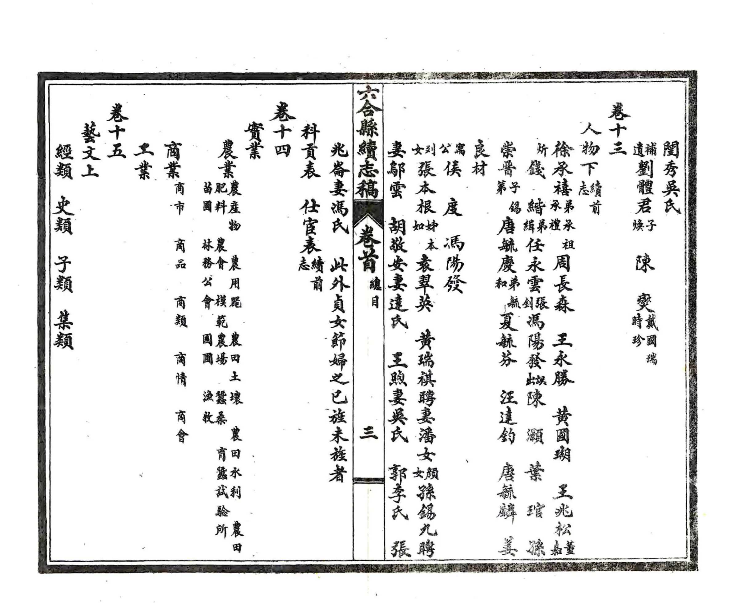 六合县续志稿（民国） 在线预览第5页