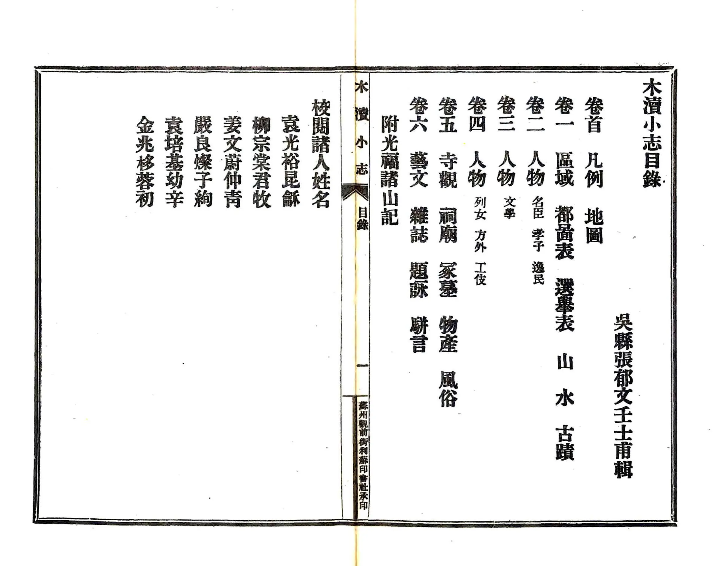 木渎小志（民国） 在线预览第6页