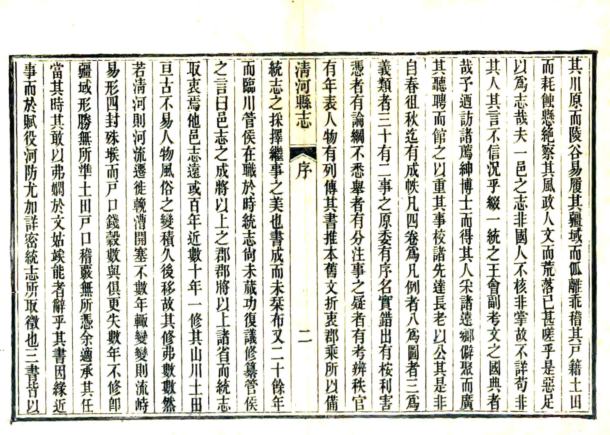 清河县志（咸丰 同治刻本） 在线预览第8页