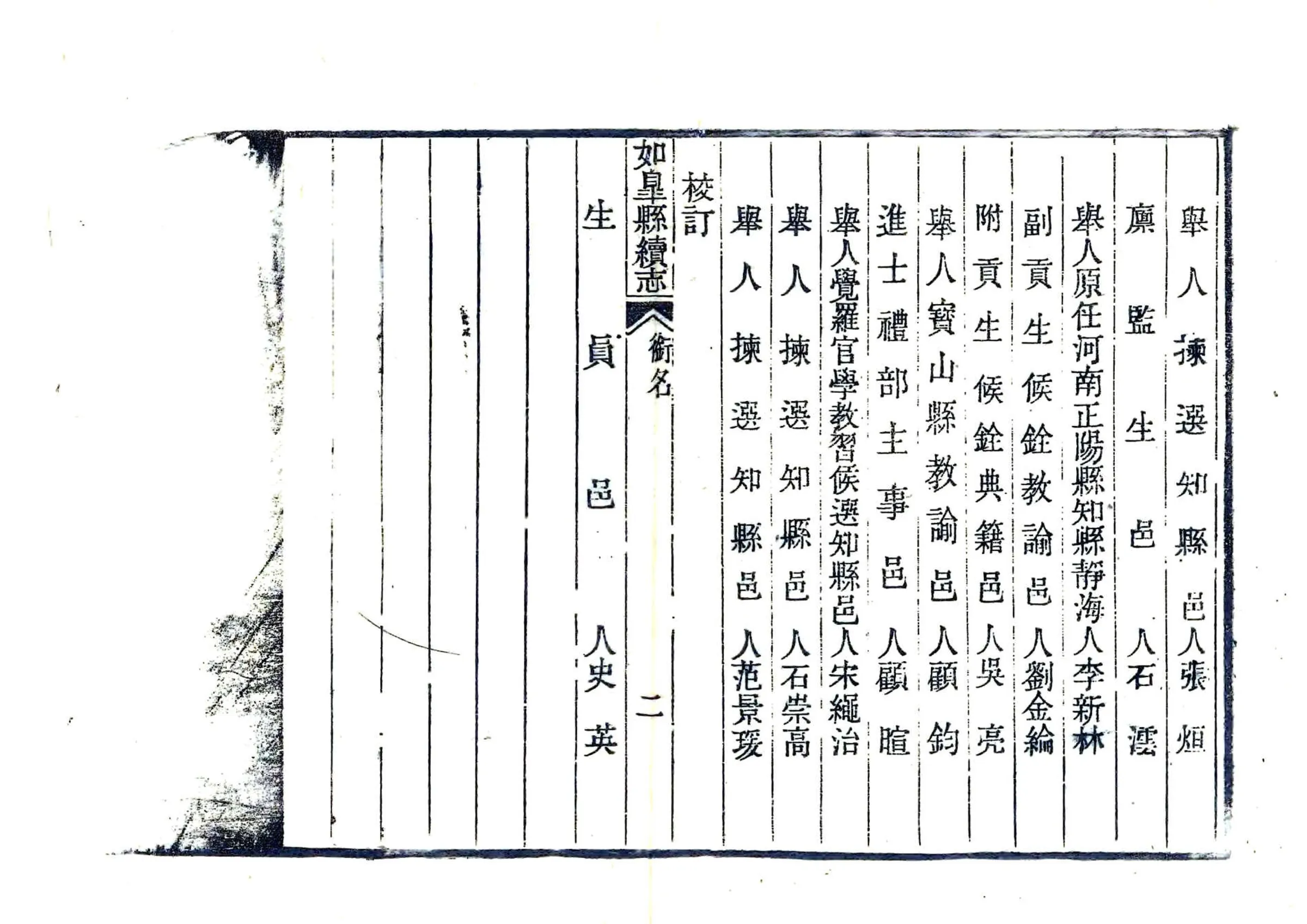 如皋县续志（道光） 在线预览第8页