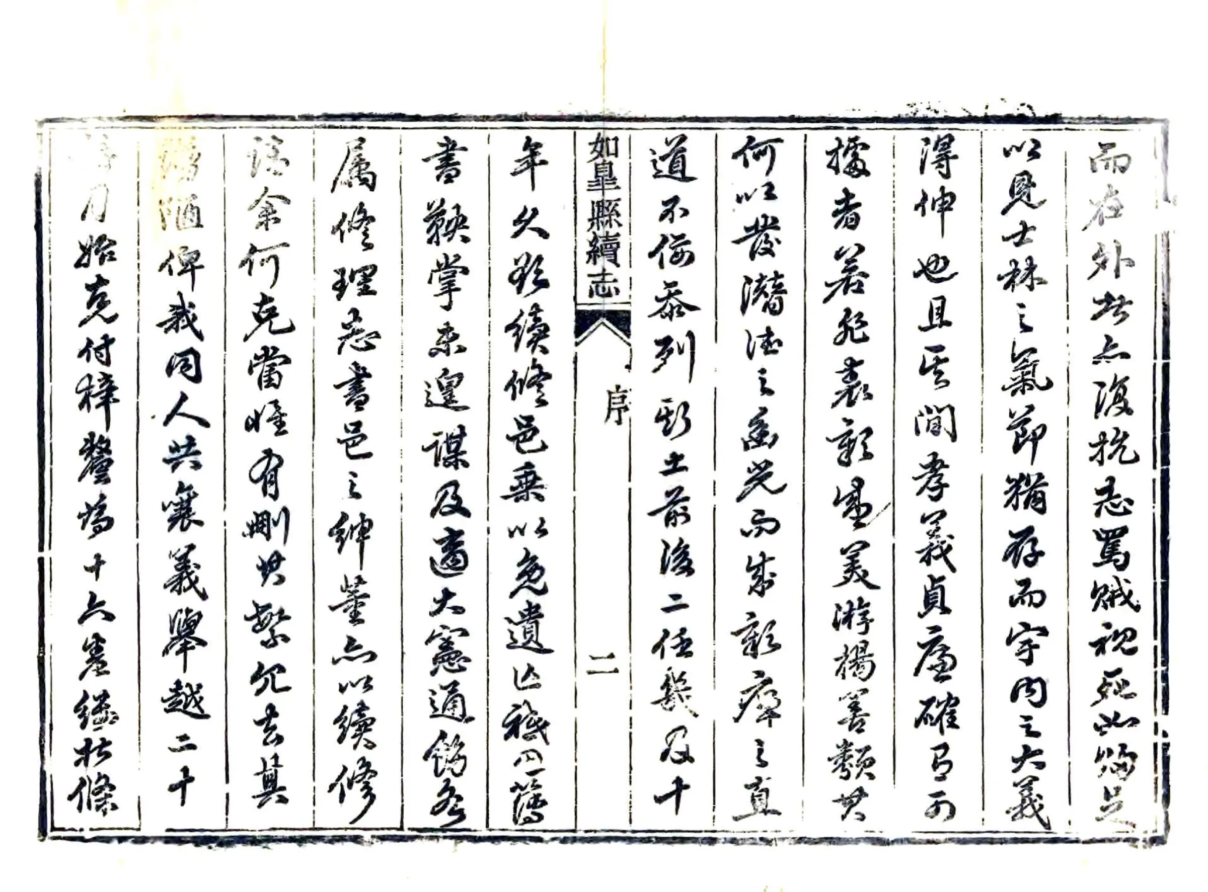 如皋县续志（同治） 在线预览第4页
