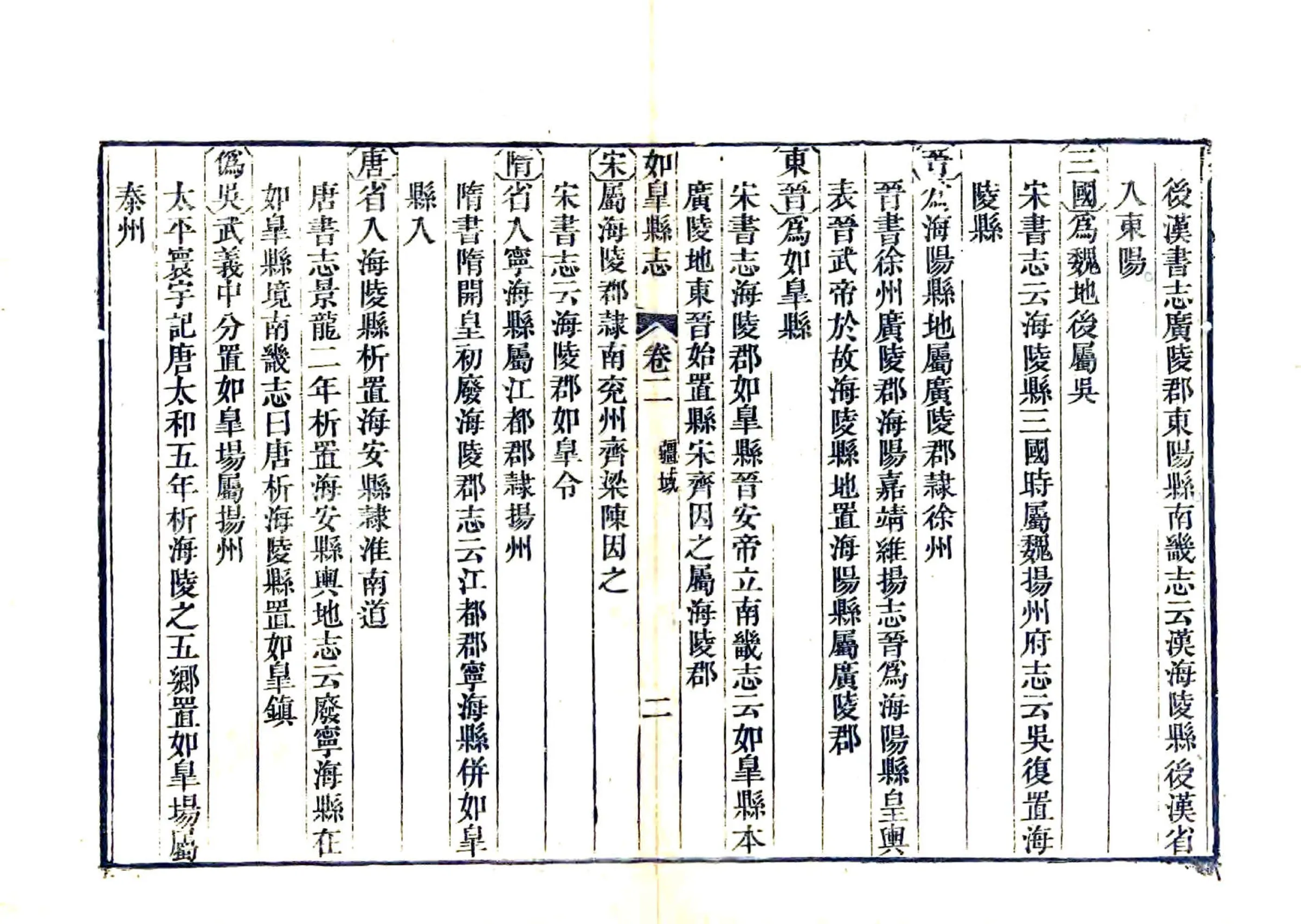 如皋县志（嘉庆） 在线预览第8页