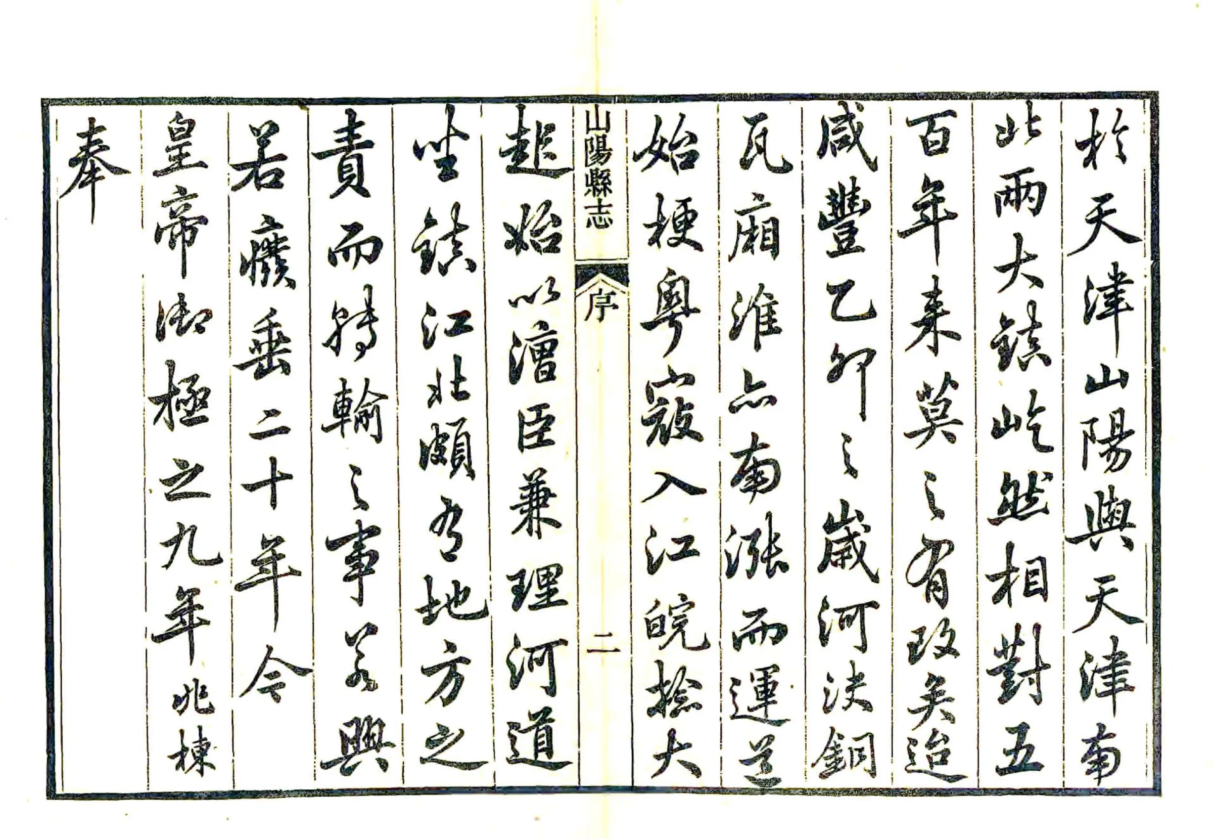 山阳县志（同治） 在线预览第4页