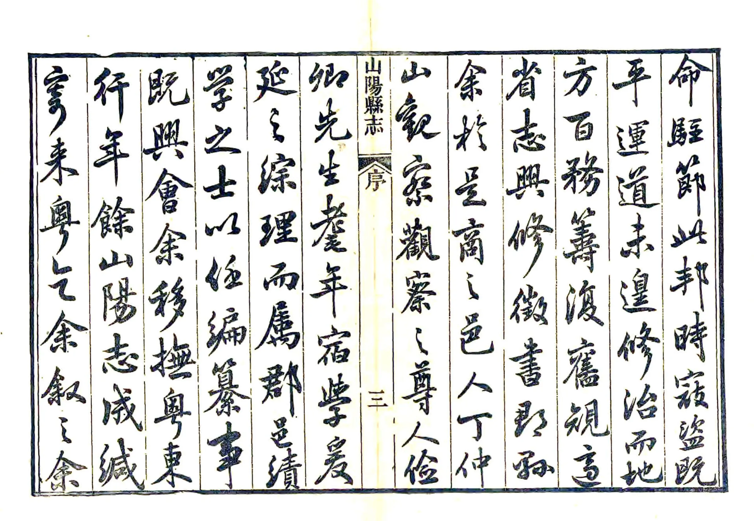 山阳县志（同治） 在线预览第5页
