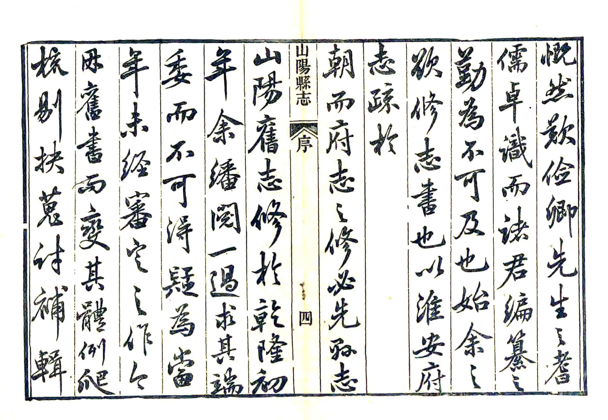 山阳县志（同治） 在线预览第6页