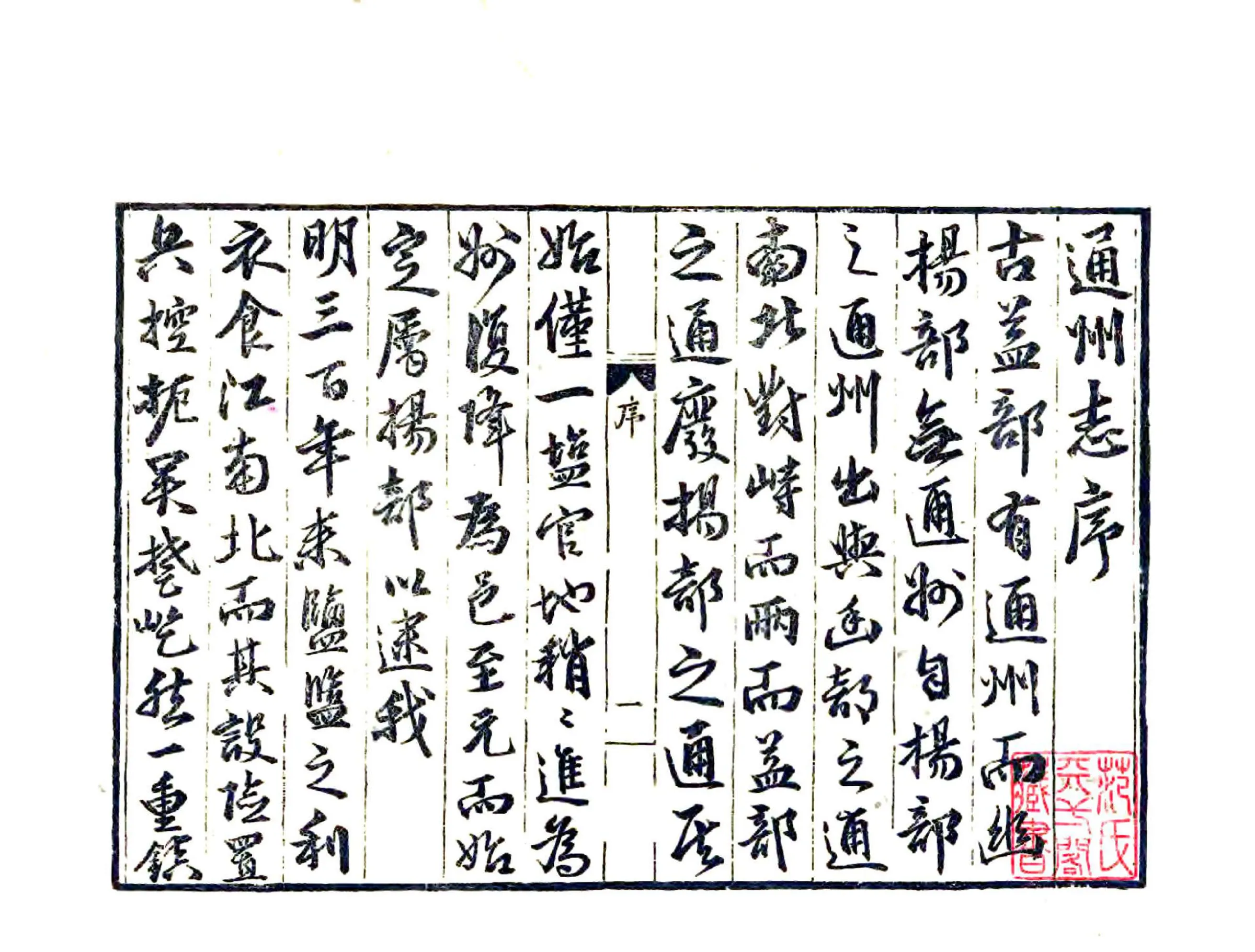 通州志（万历） 在线预览第3页