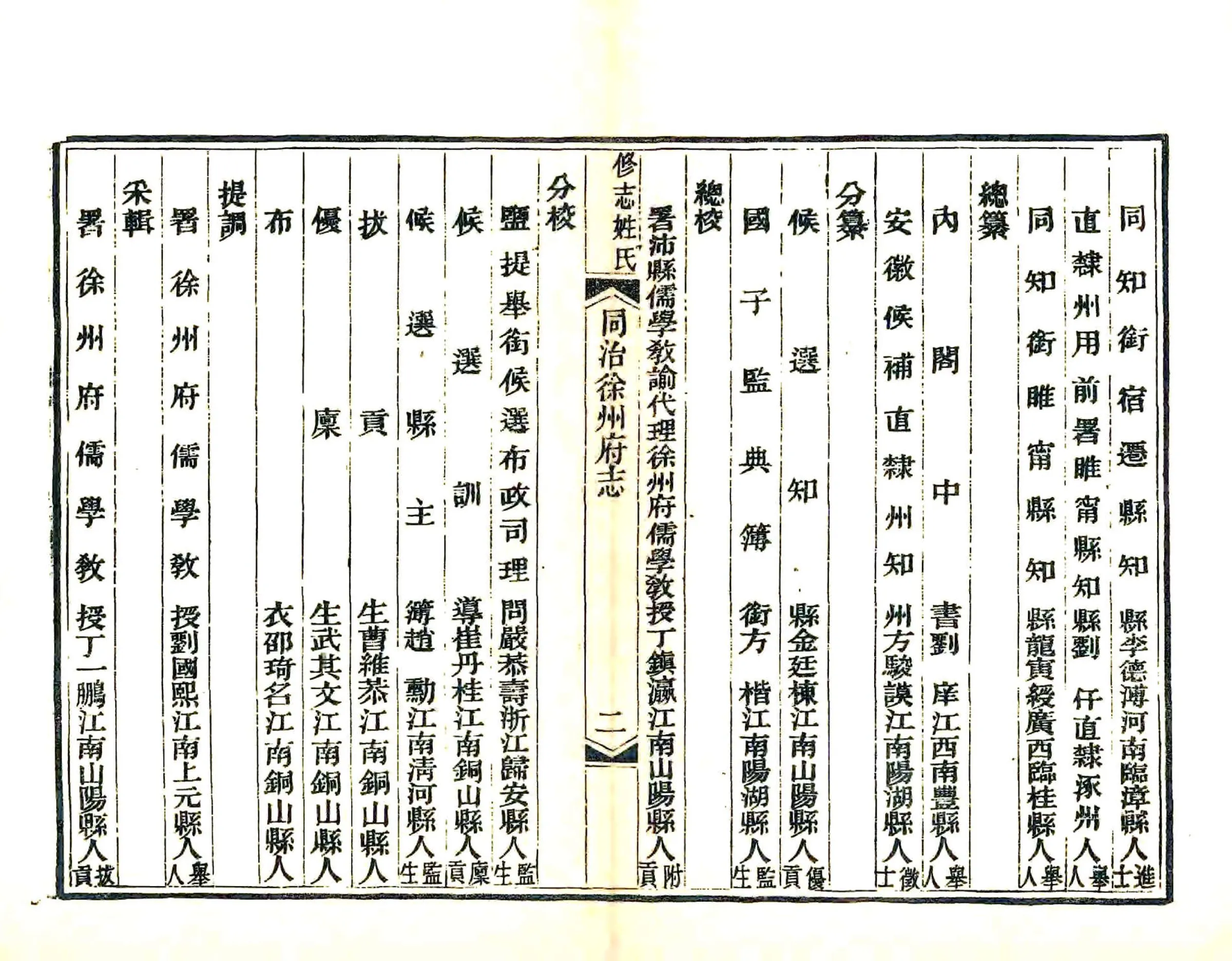 同治徐州府志 在线预览第5页