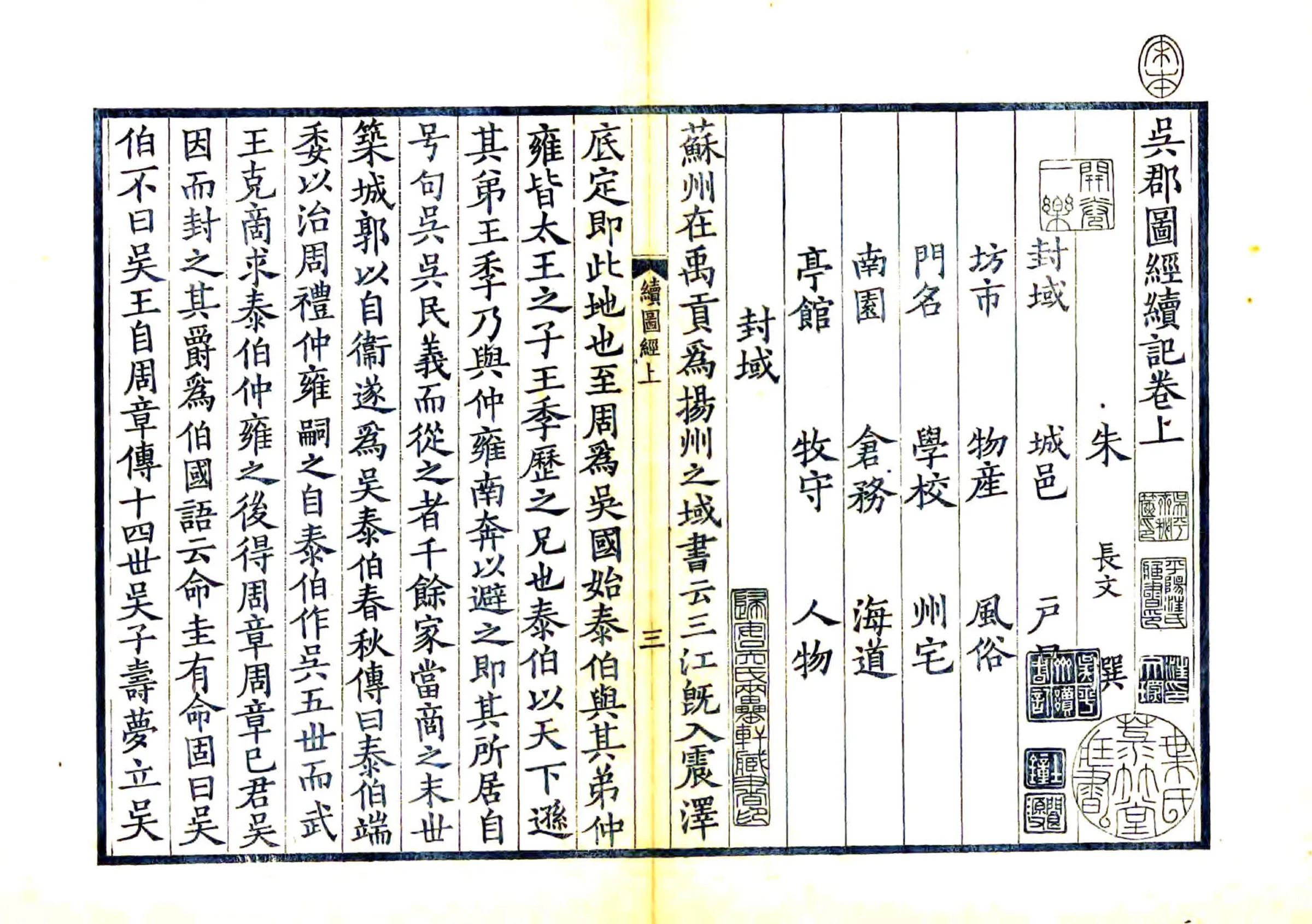 吴郡图经续记（宋元丰 民国刻本） 在线预览第4页
