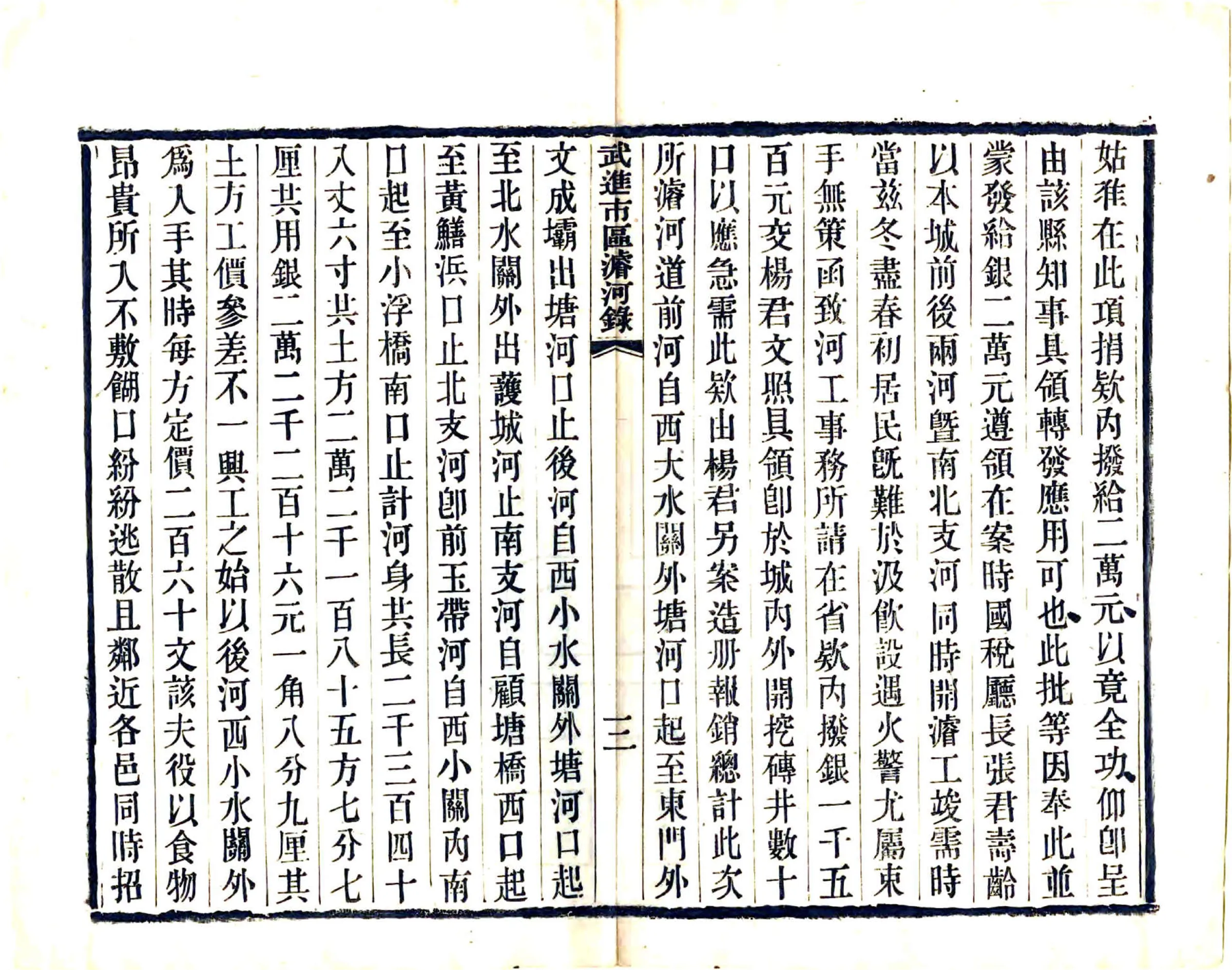 武进市区浚河录（民国） 在线预览第4页