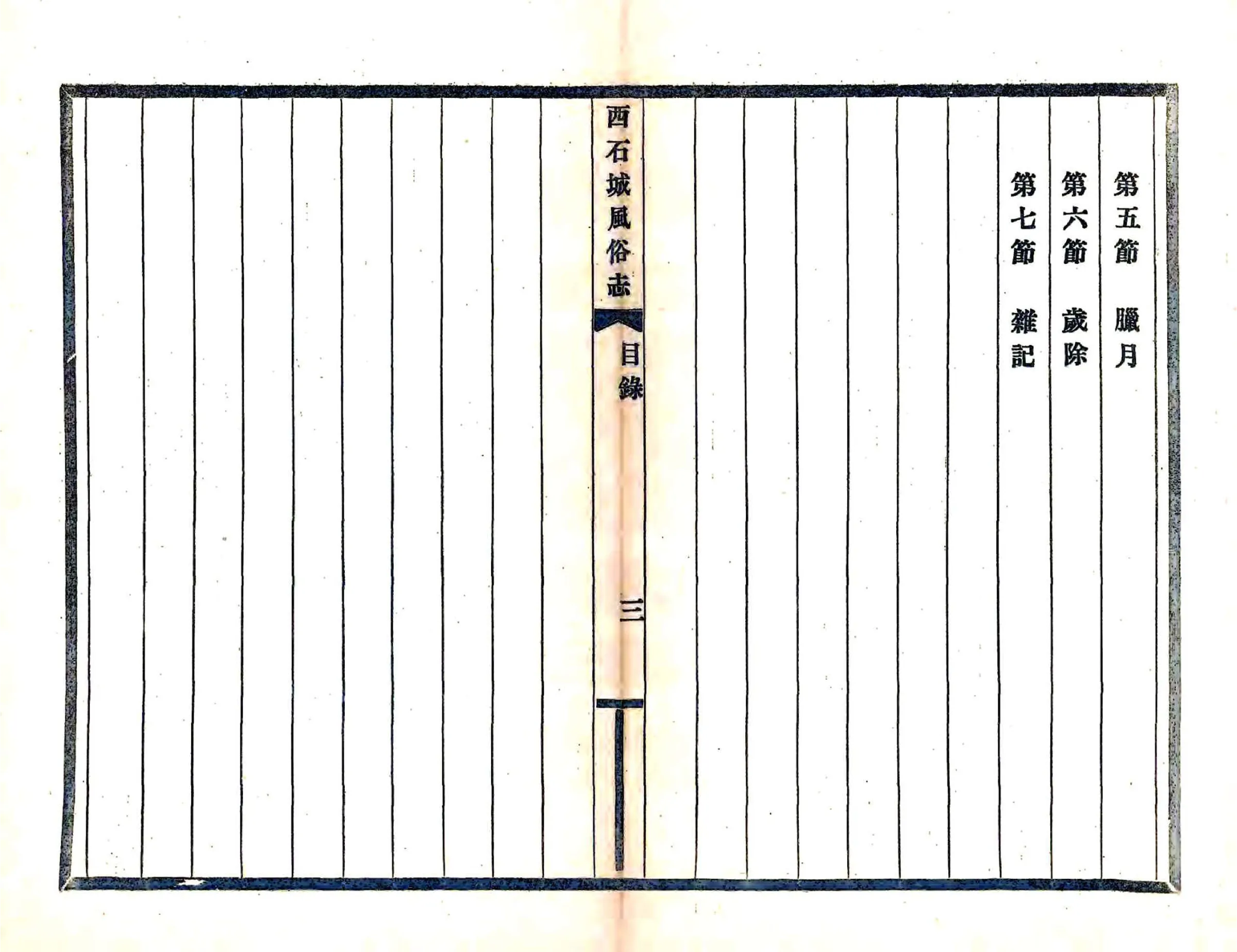 西石城风俗志（光绪） 在线预览第7页