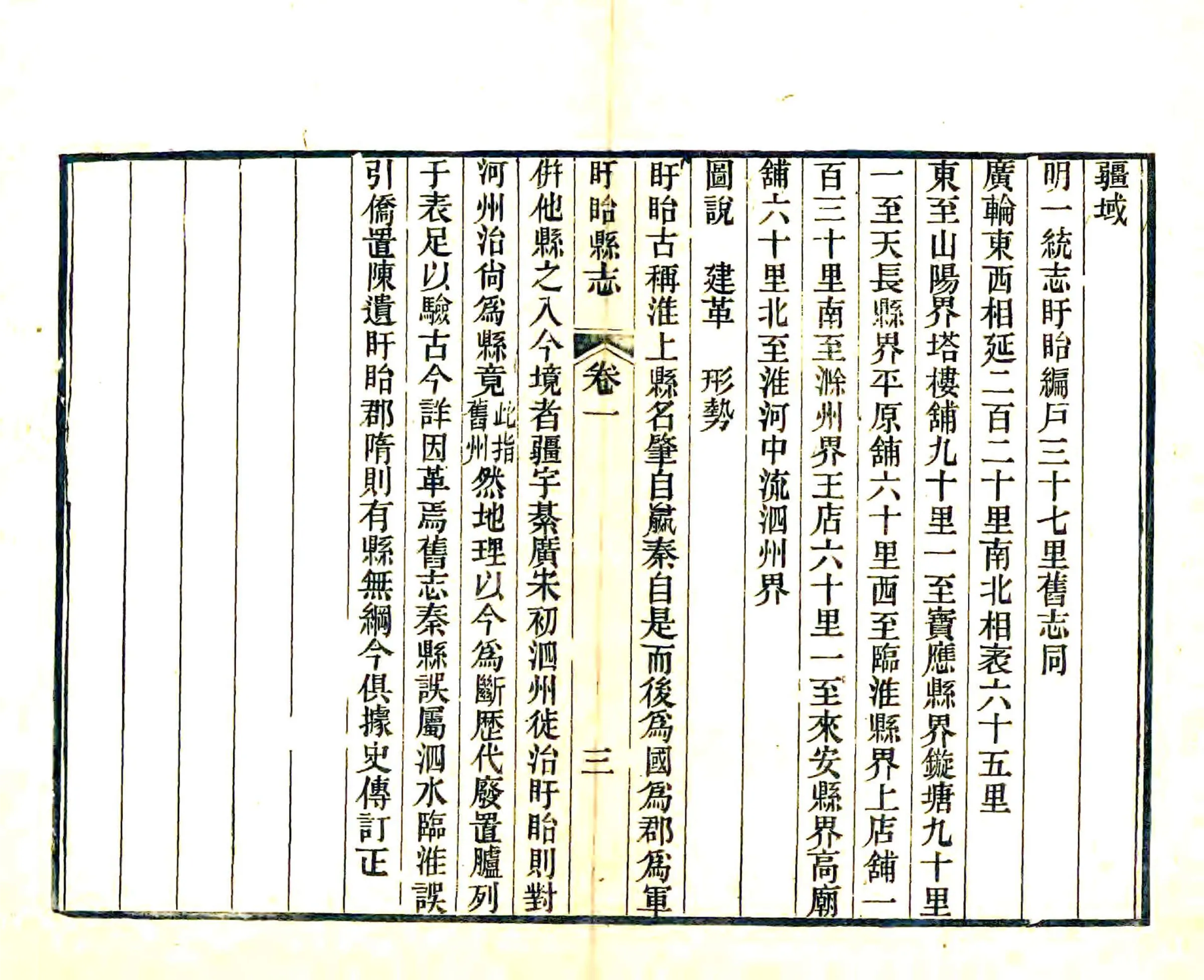 盱眙县志（同治） 在线预览第5页