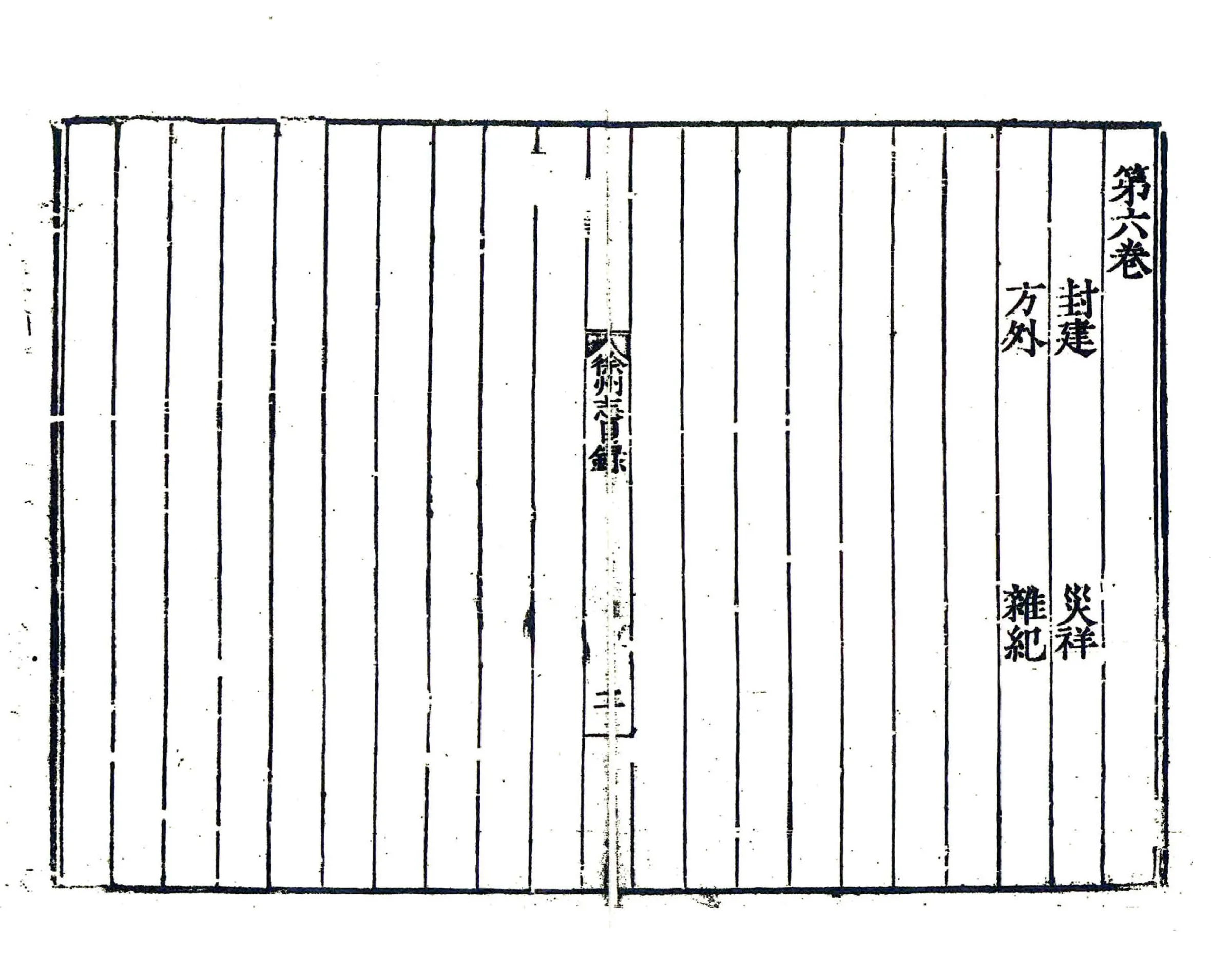 徐州志（万历） 在线预览第5页