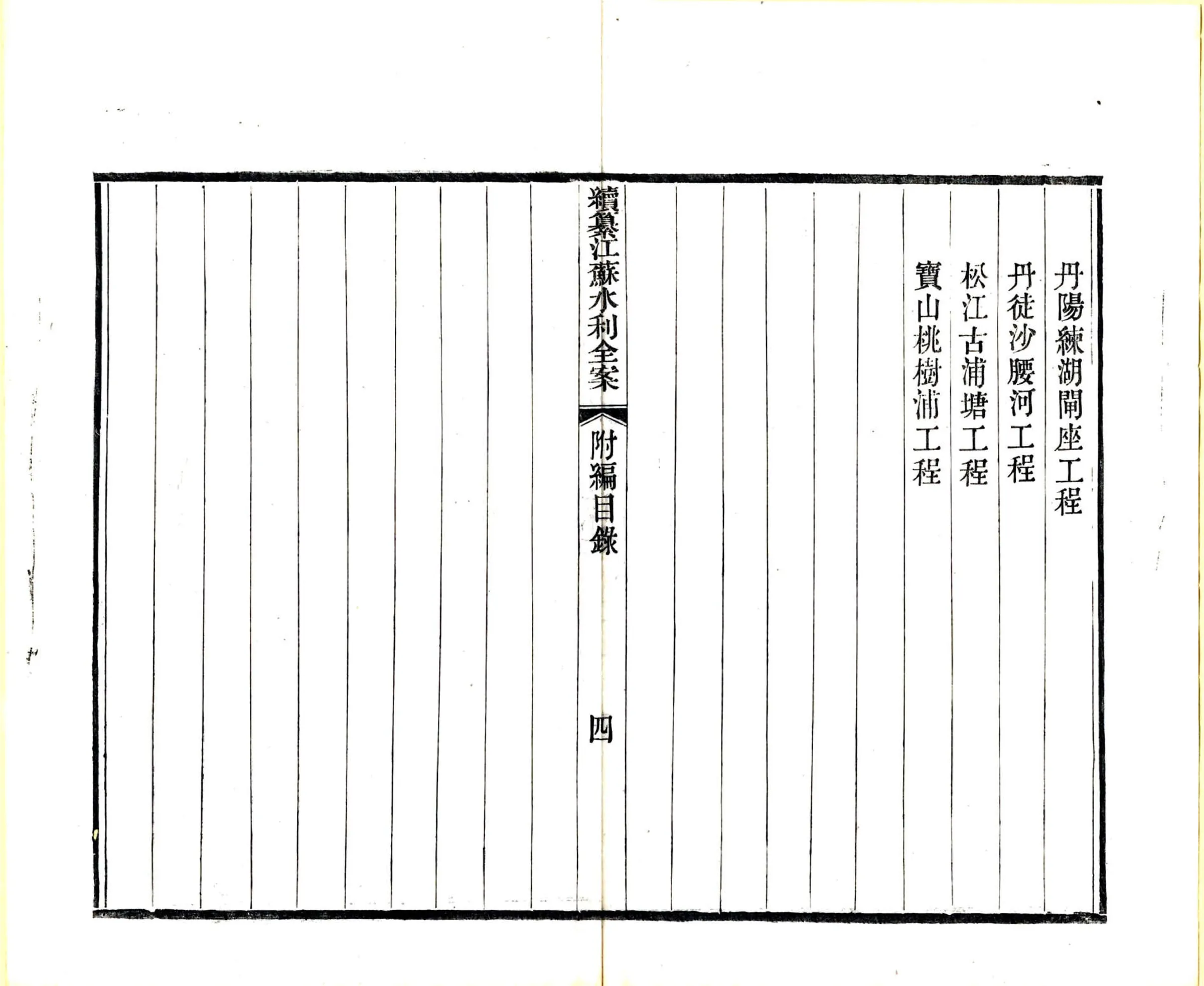 续纂江苏水利全案附编（光绪） 在线预览第4页