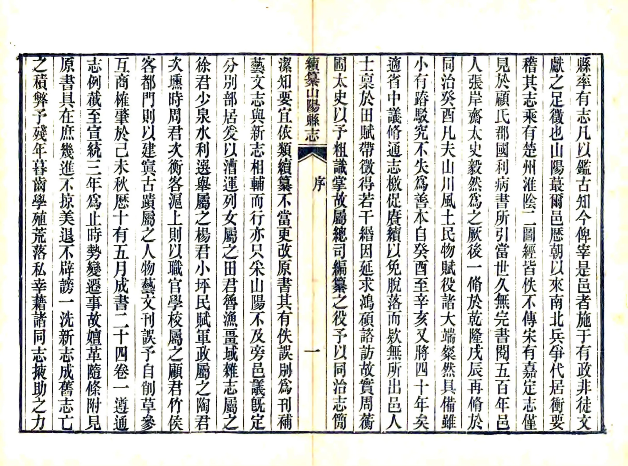 续纂山阳县志（宣统） 在线预览第3页