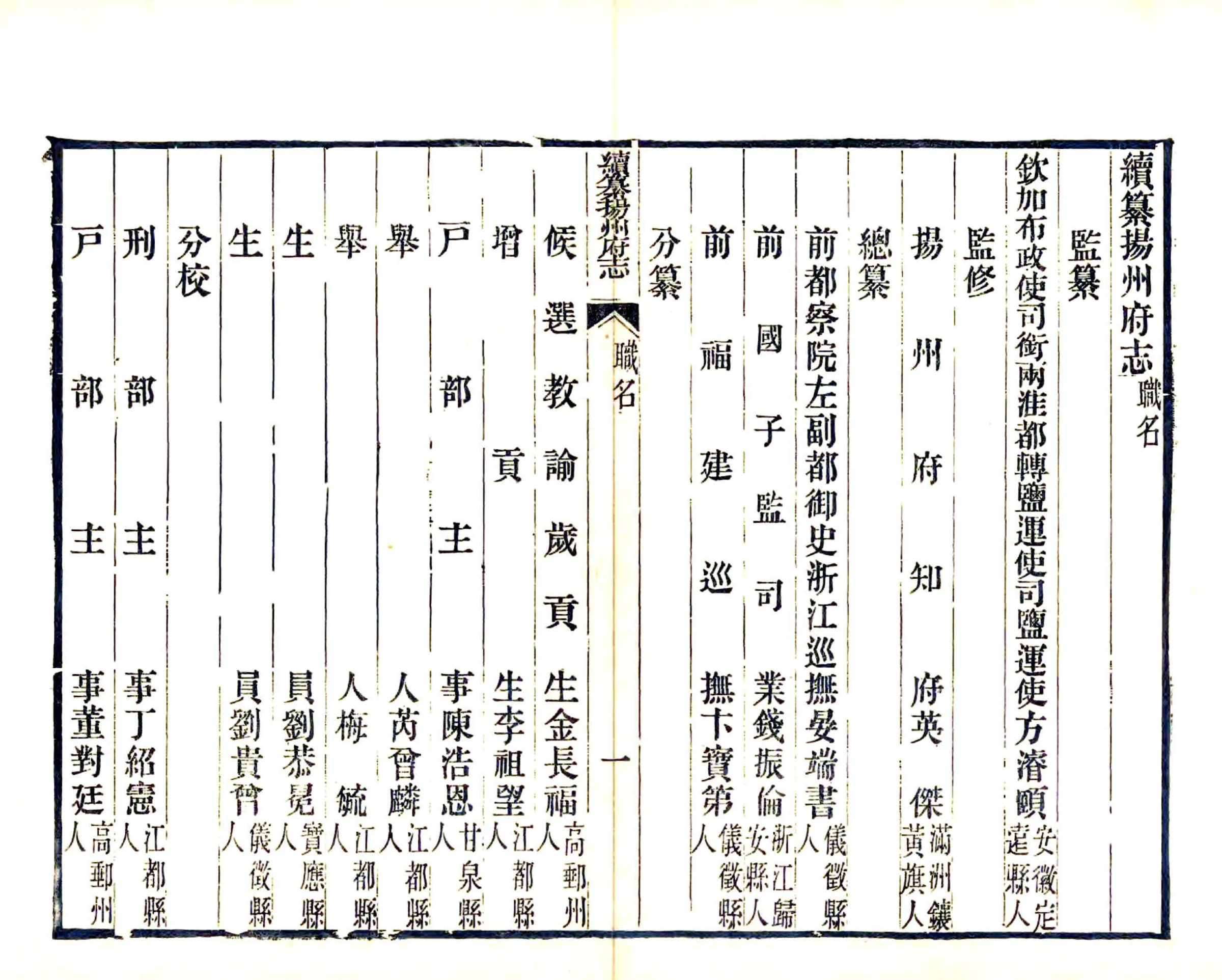 续纂扬州府志（同治） 在线预览第7页