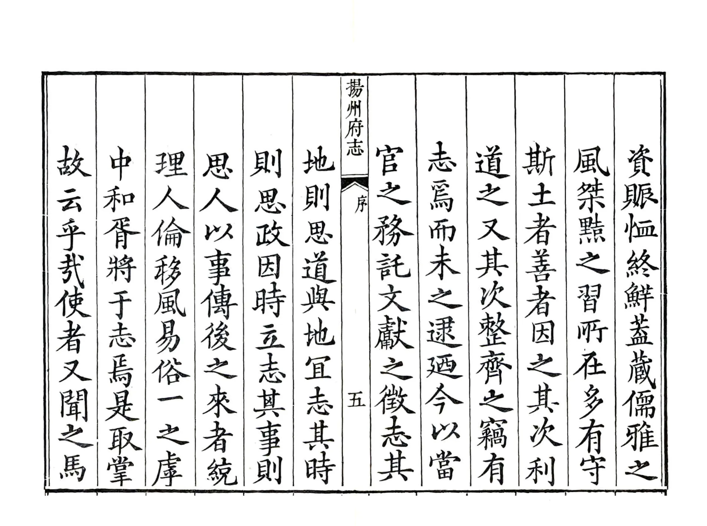 扬州府志（雍正） 在线预览第5页