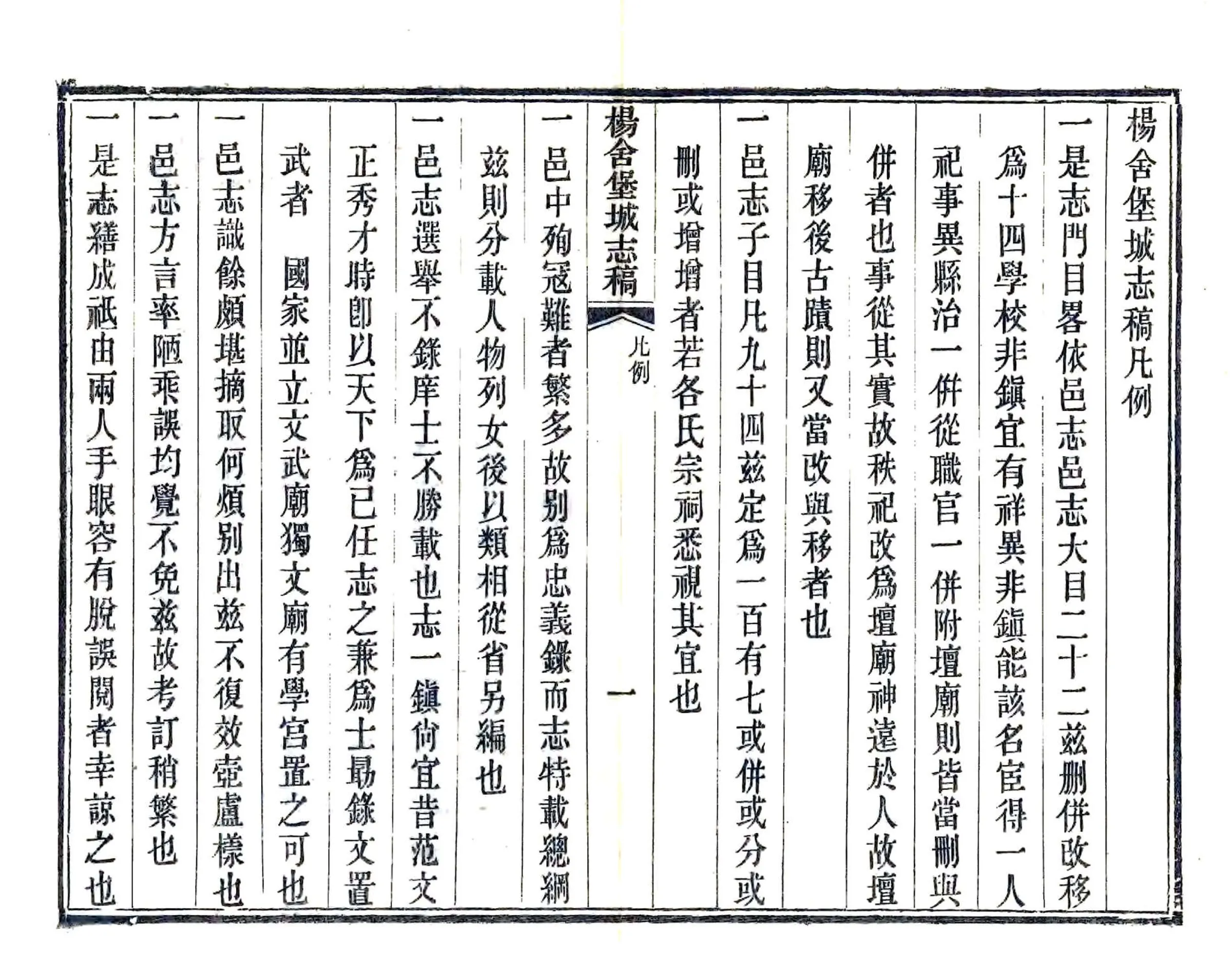 杨舍堡城志稿（光绪） 在线预览第6页