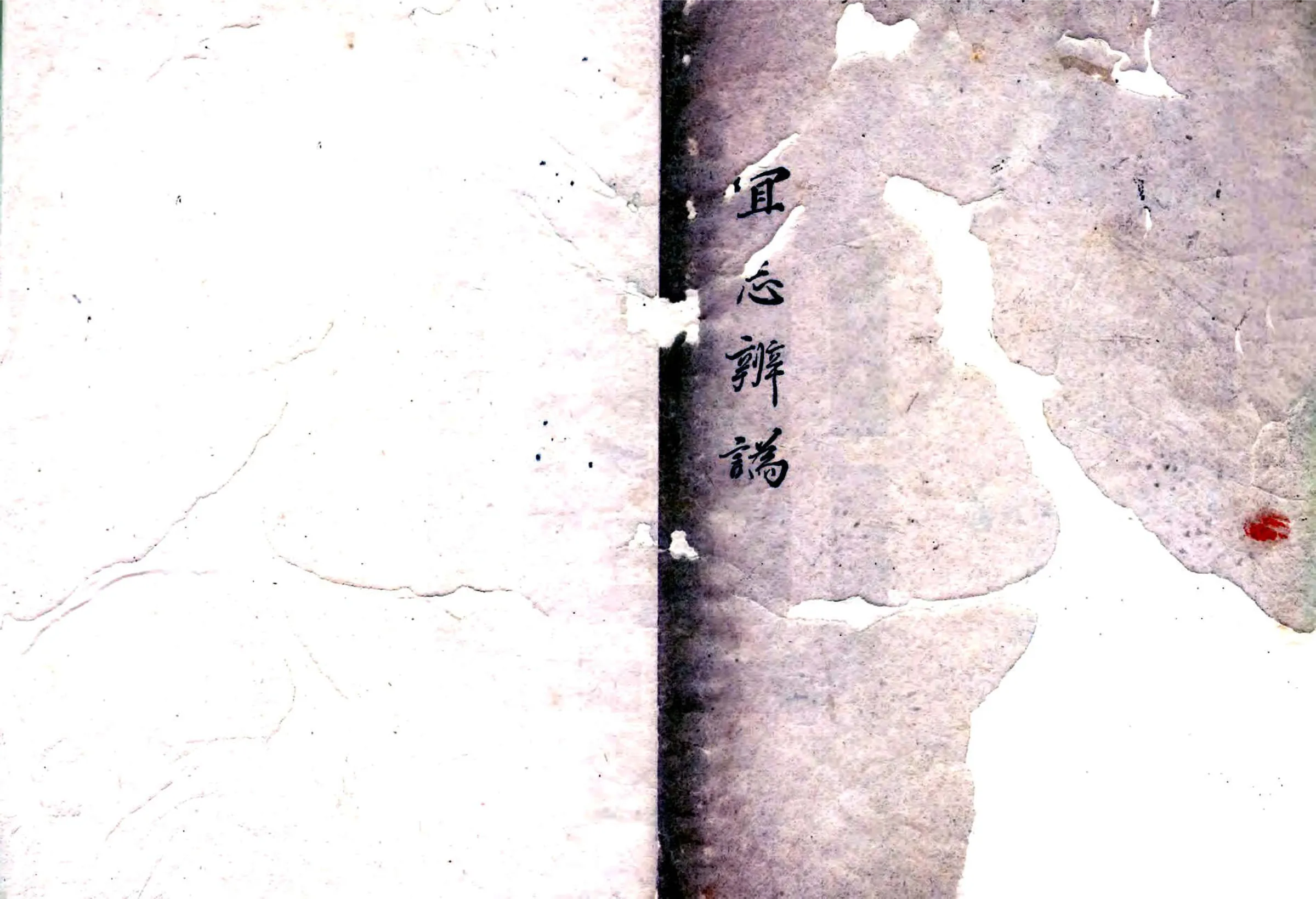 宜志辨伪（民国） 在线预览第1页