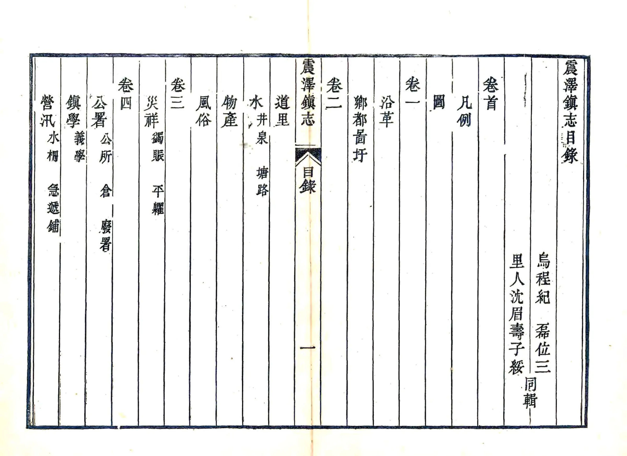 震泽镇志（道光） 在线预览第8页