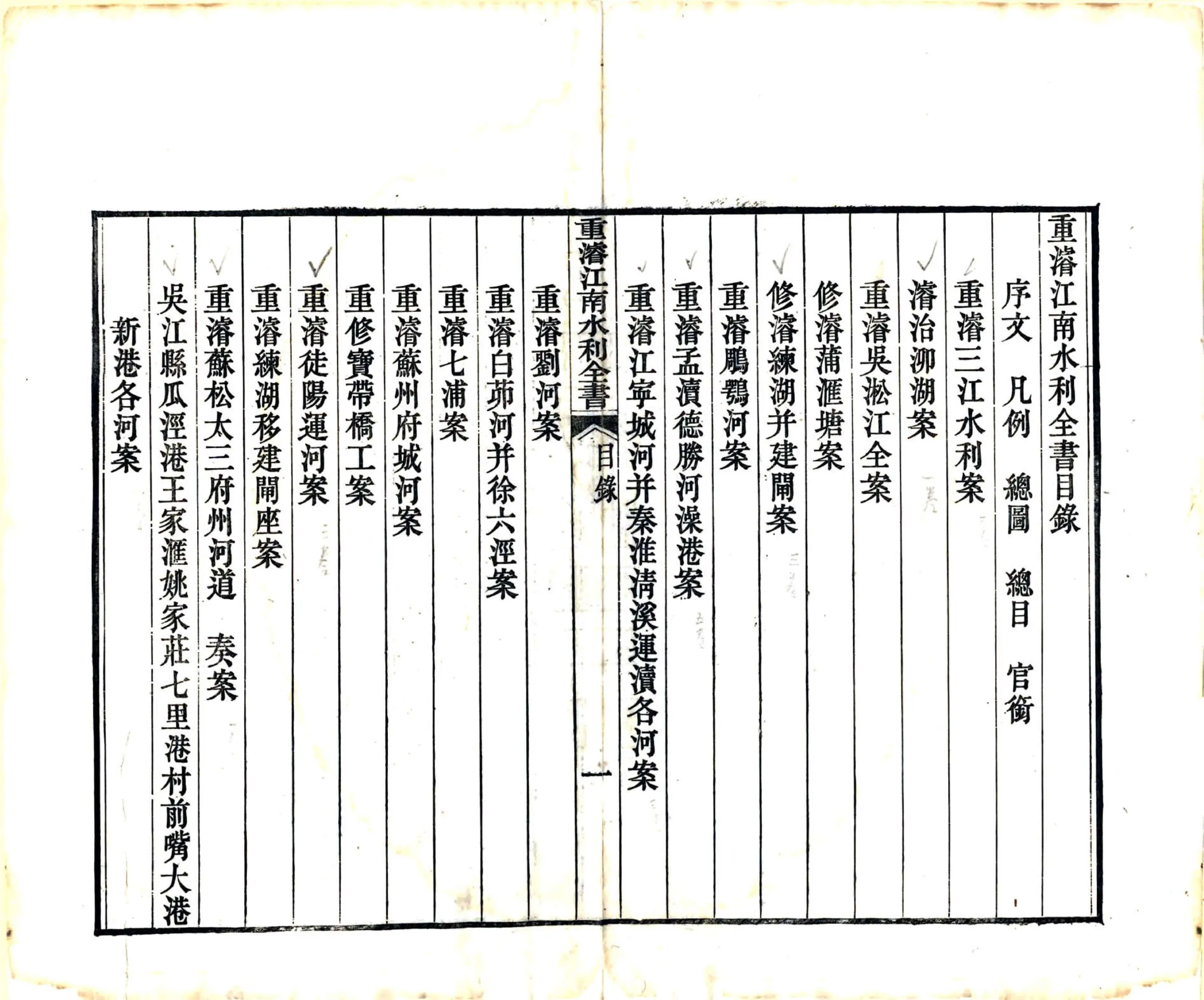重浚江南水利全书（清） 在线预览第5页