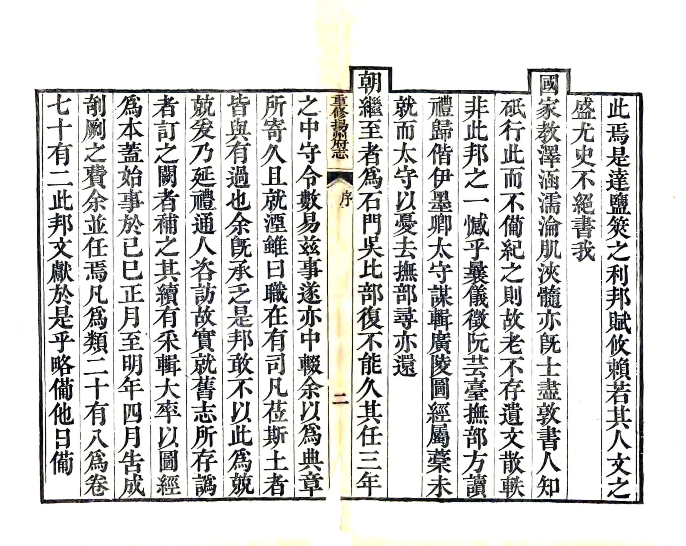 重修扬州府志（嘉庆） 在线预览第3页