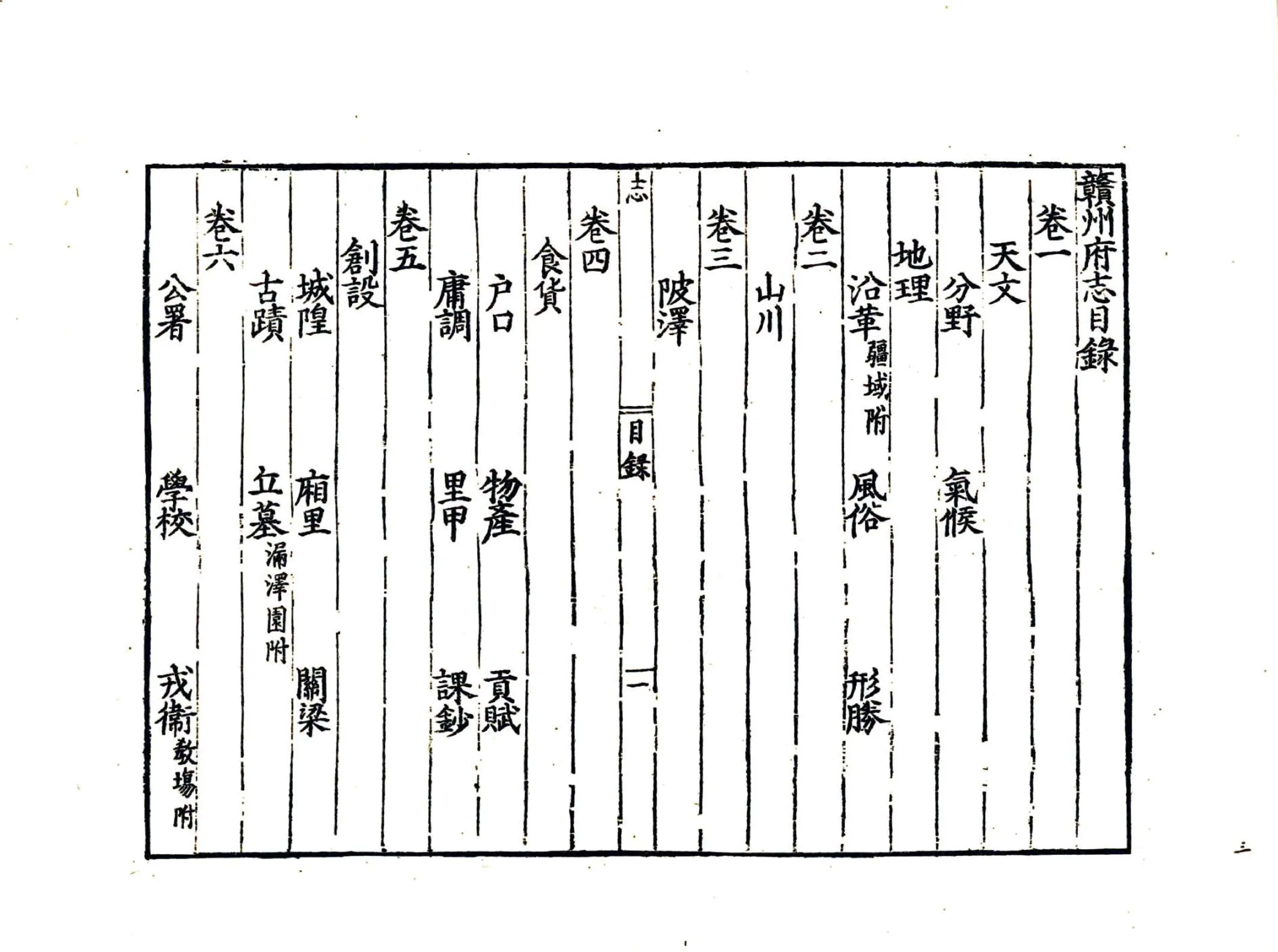 赣州府志（嘉靖） 在线预览第5页