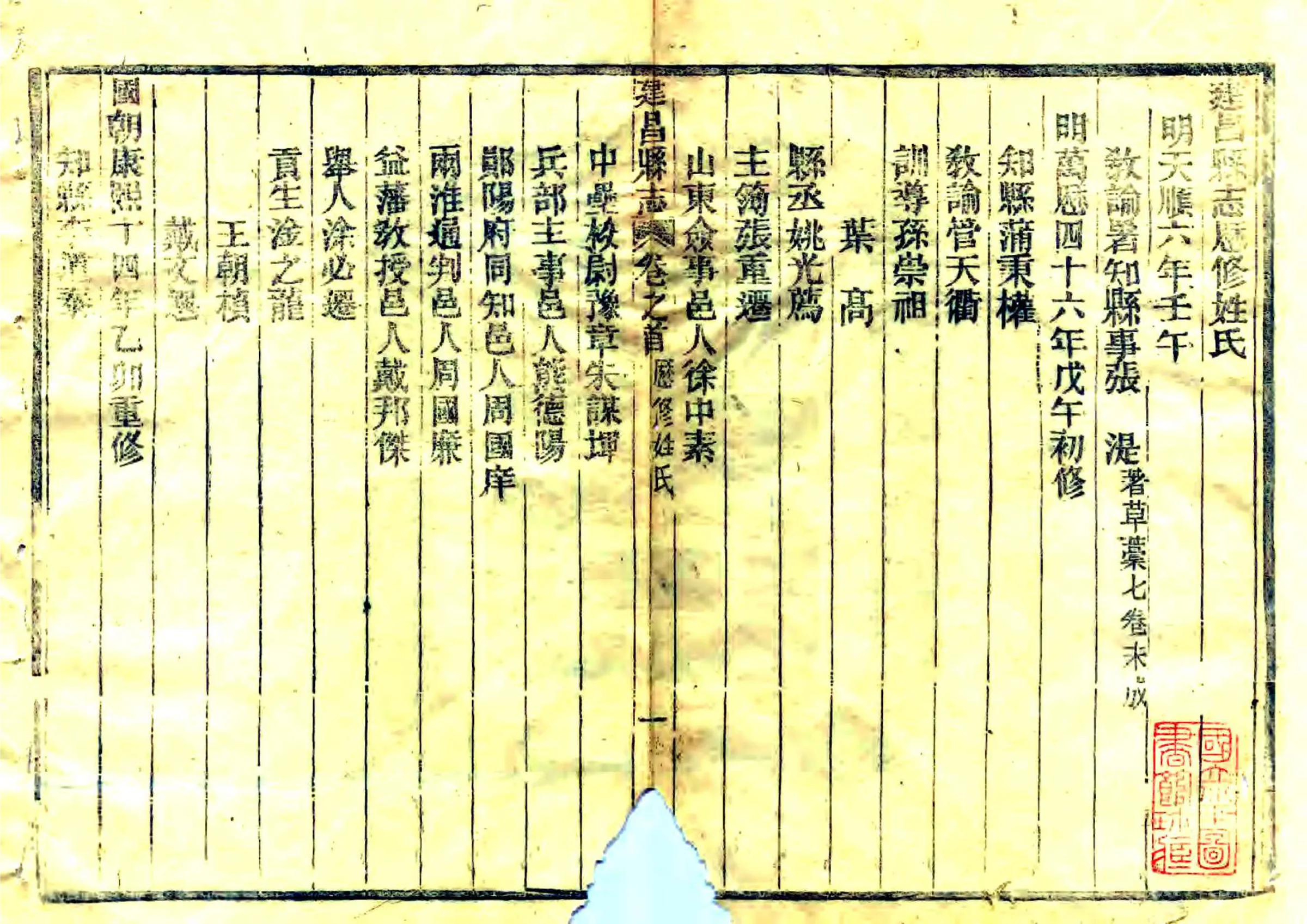 建昌县志（同治） 在线预览第1页
