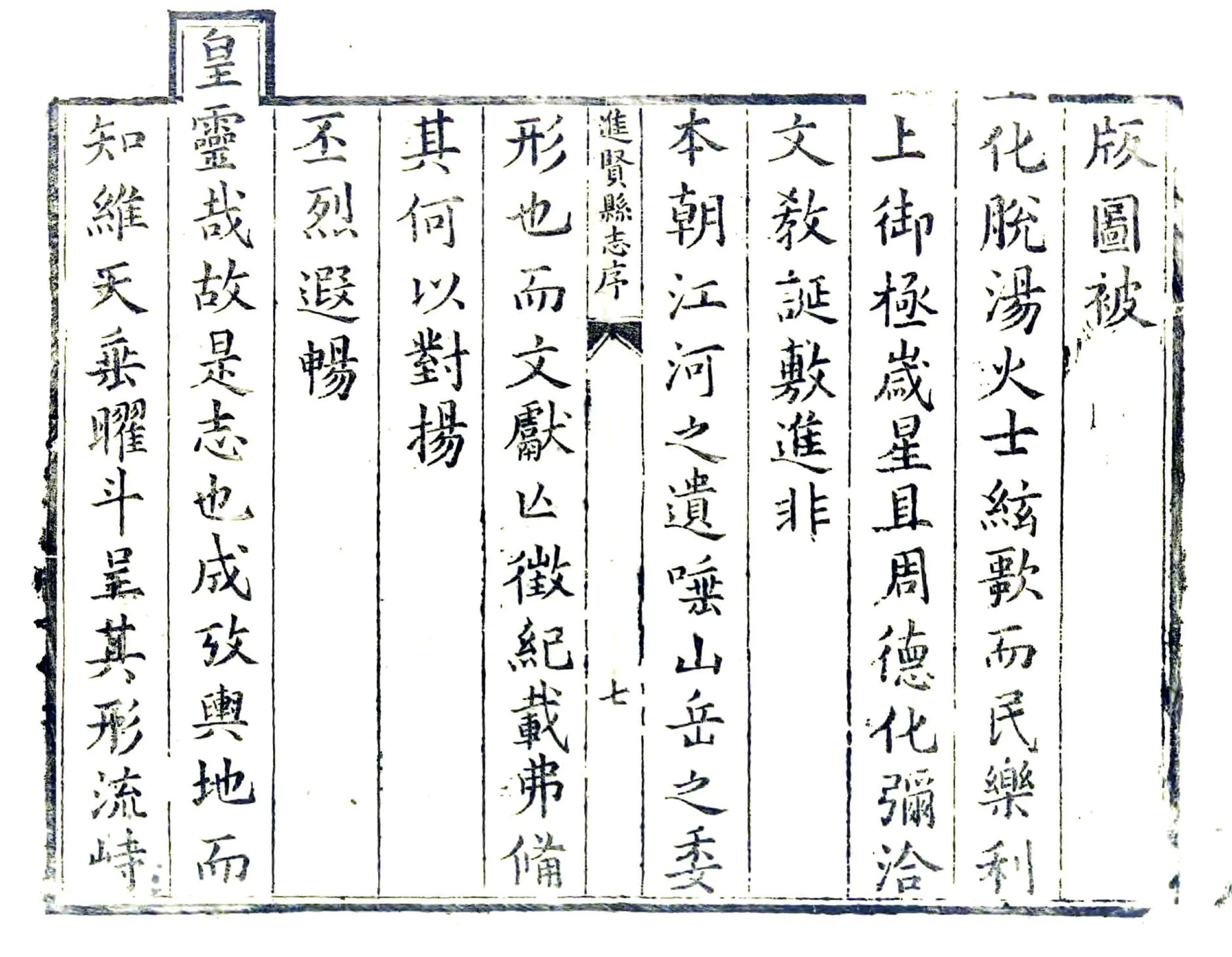 进贤县志（康熙） 在线预览第7页