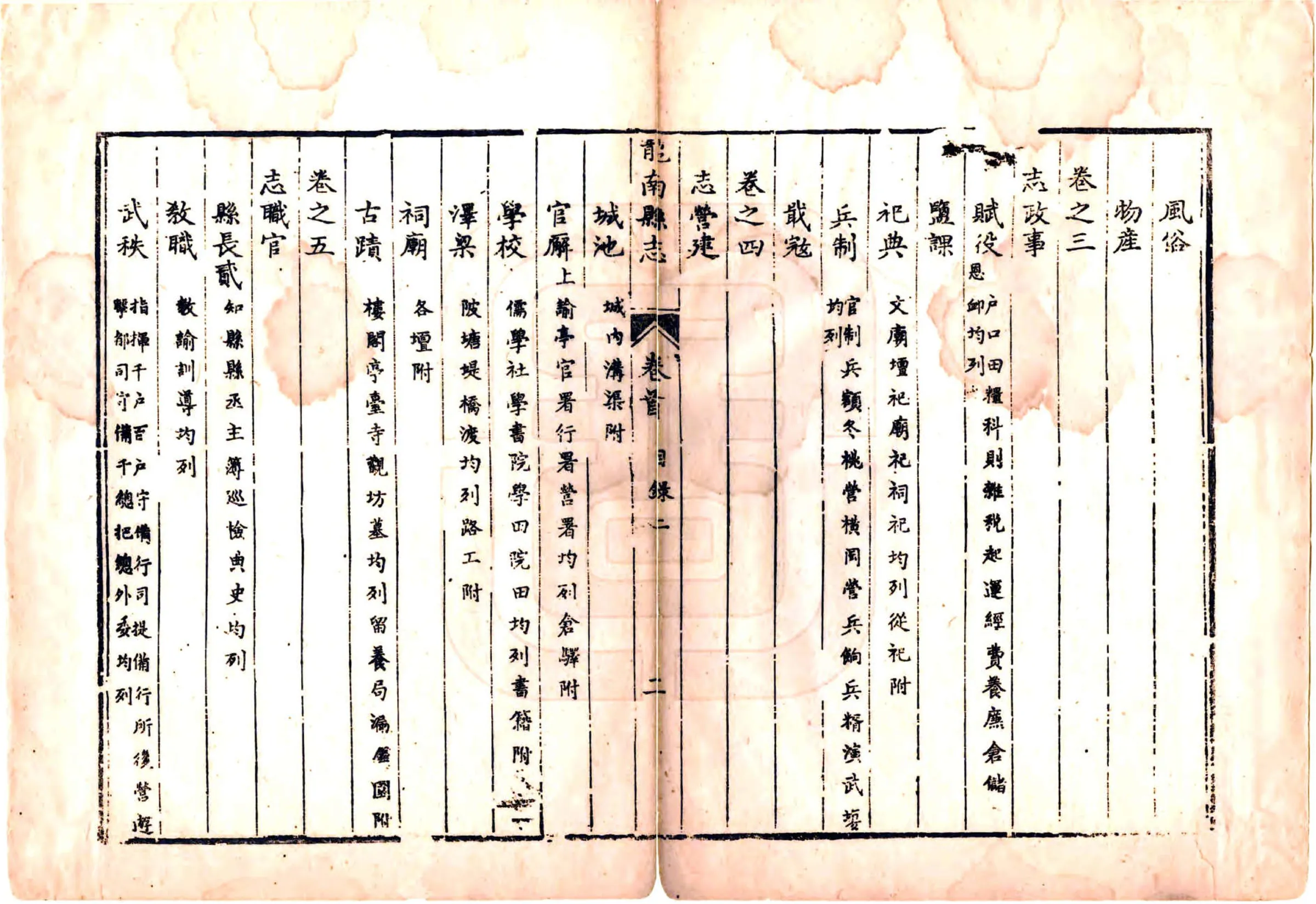 龙南县志（道光） 在线预览第6页