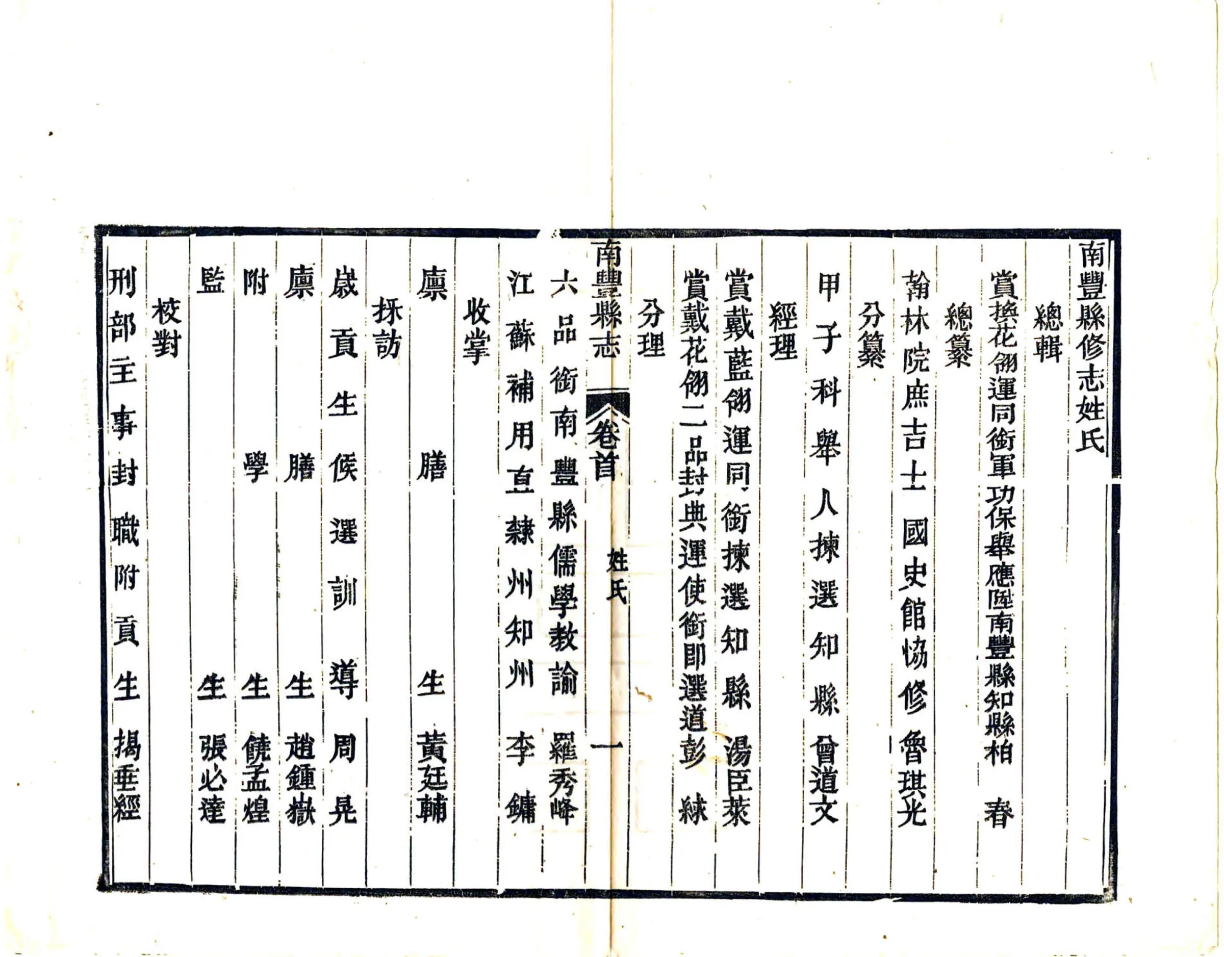 南丰县志（同治） 在线预览第5页