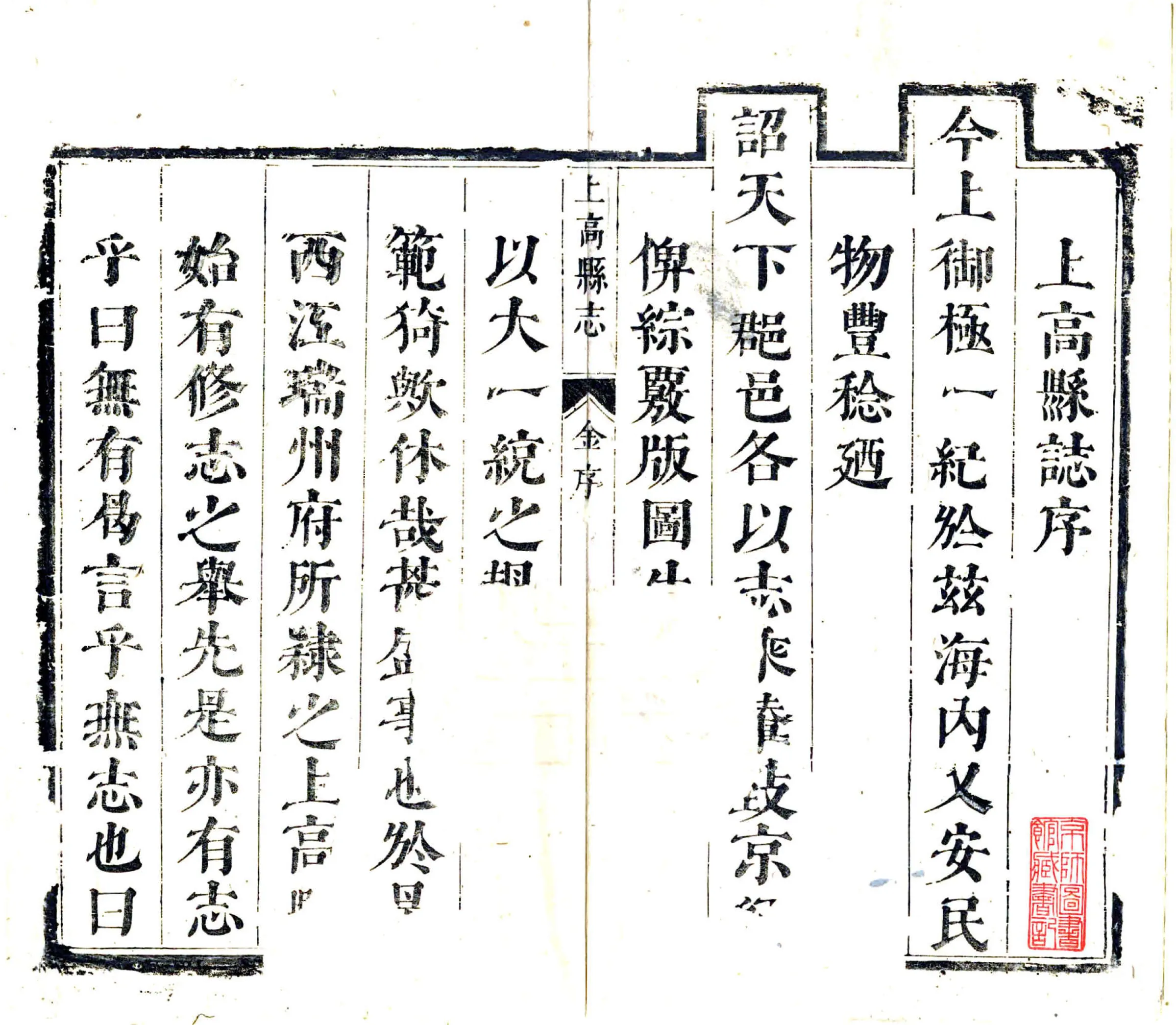 上高县志（康熙） 在线预览第2页
