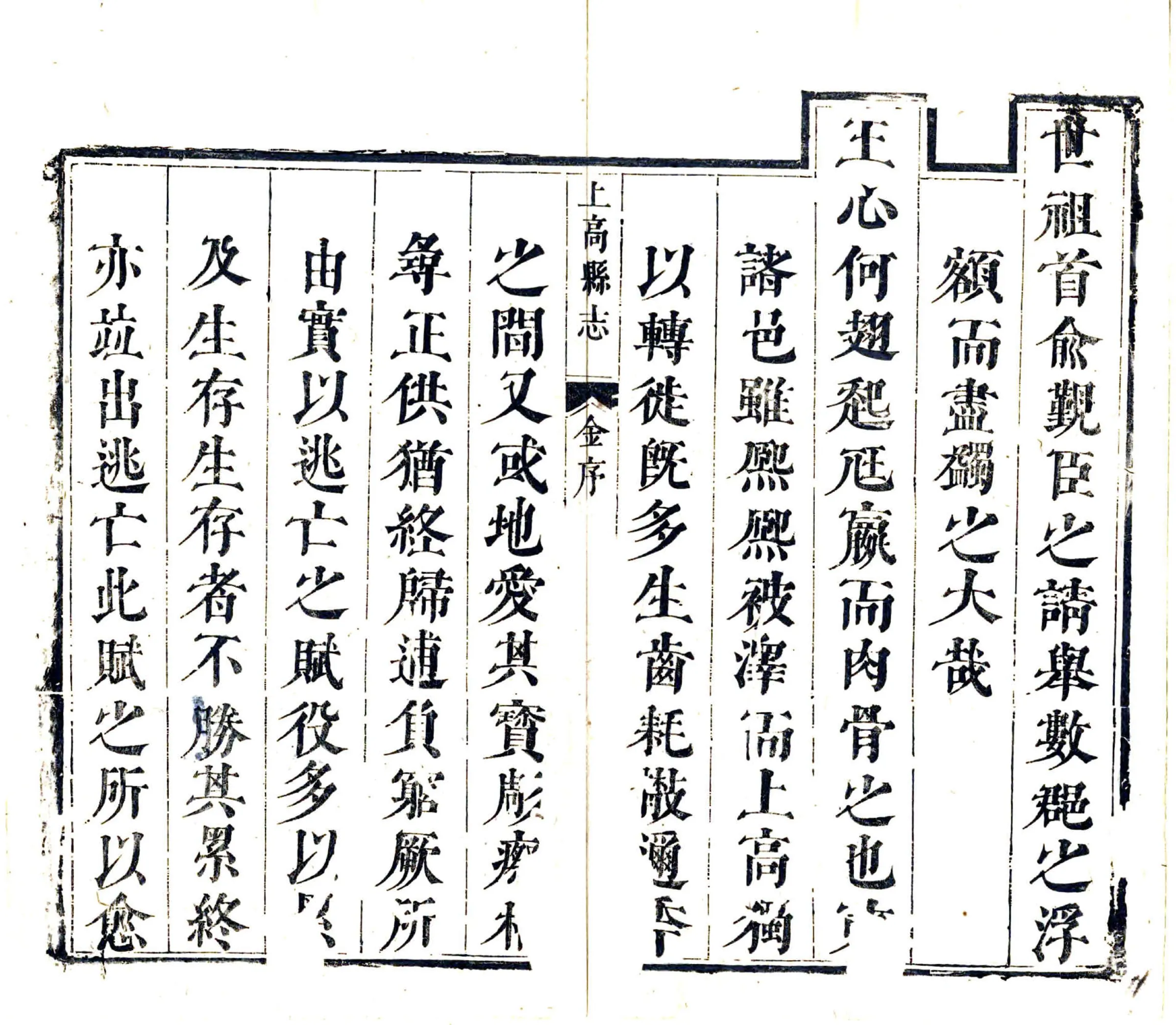 上高县志（康熙） 在线预览第4页