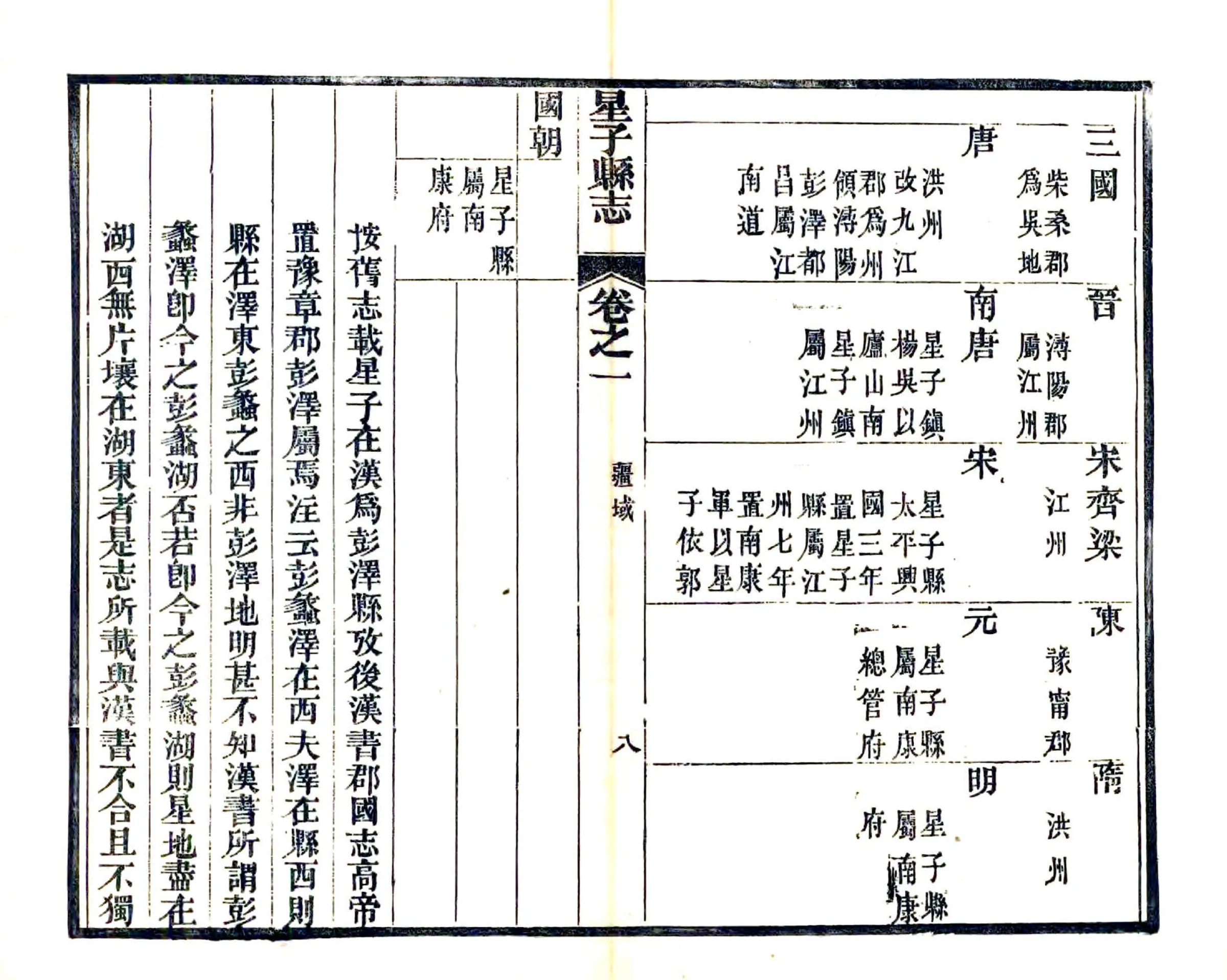 星子县志（同治） 在线预览第8页
