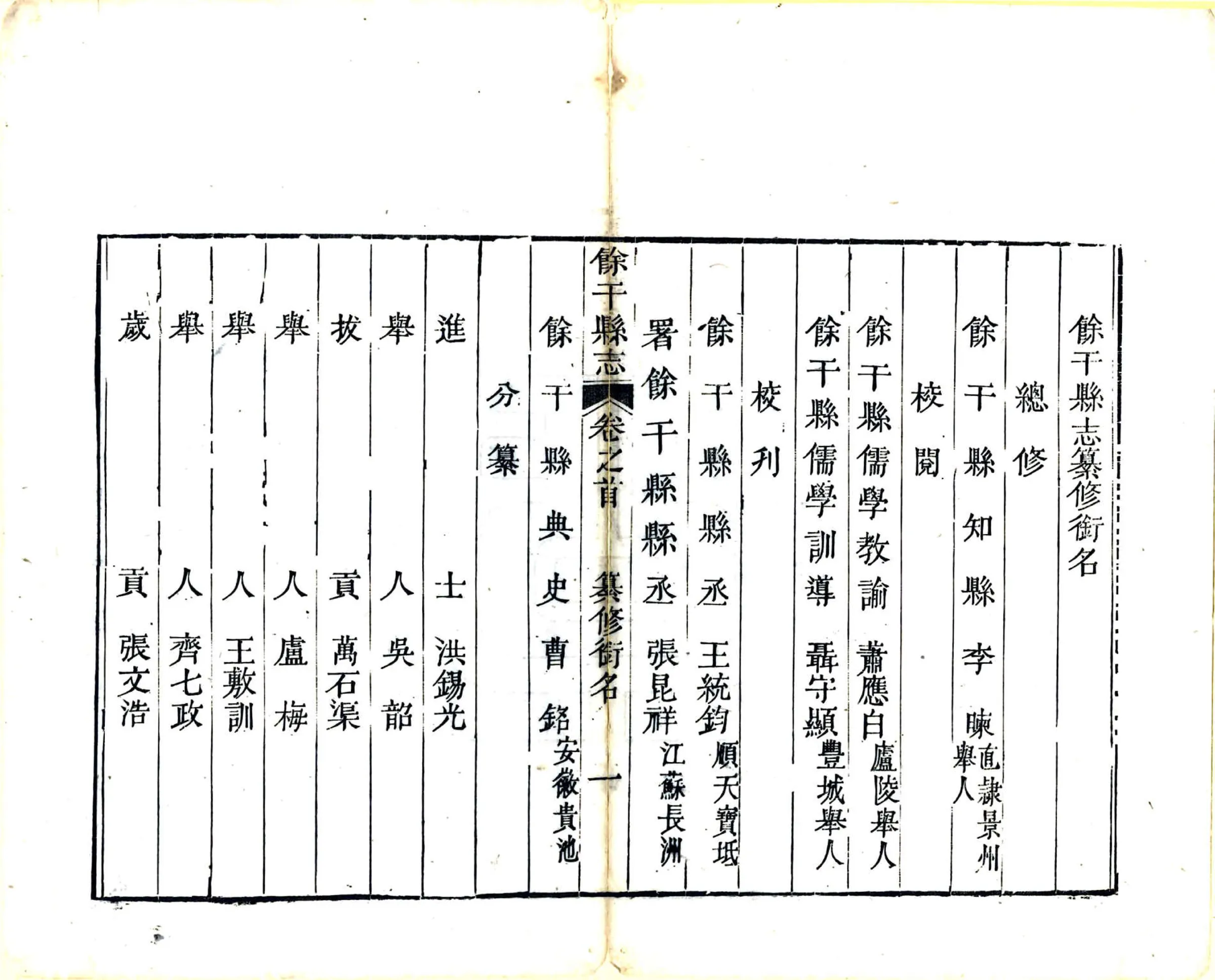余干县志（道光） 在线预览第7页