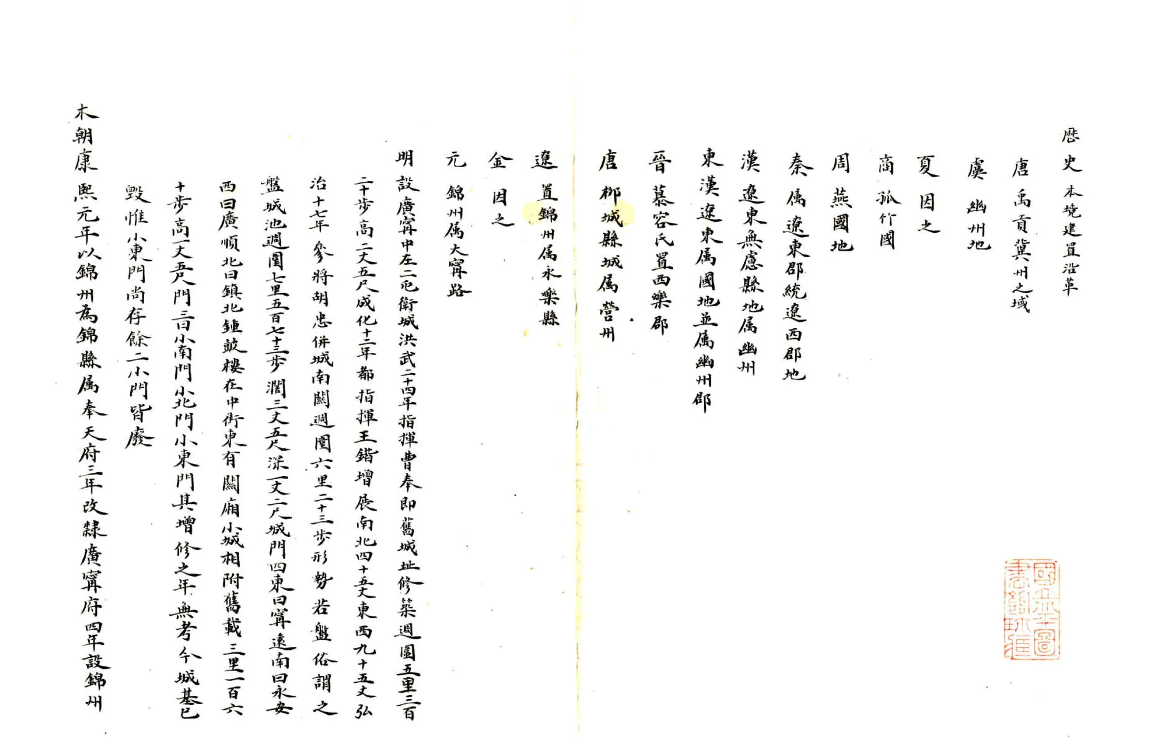 奉天锦州府锦县乡土志（光绪） 在线预览第2页