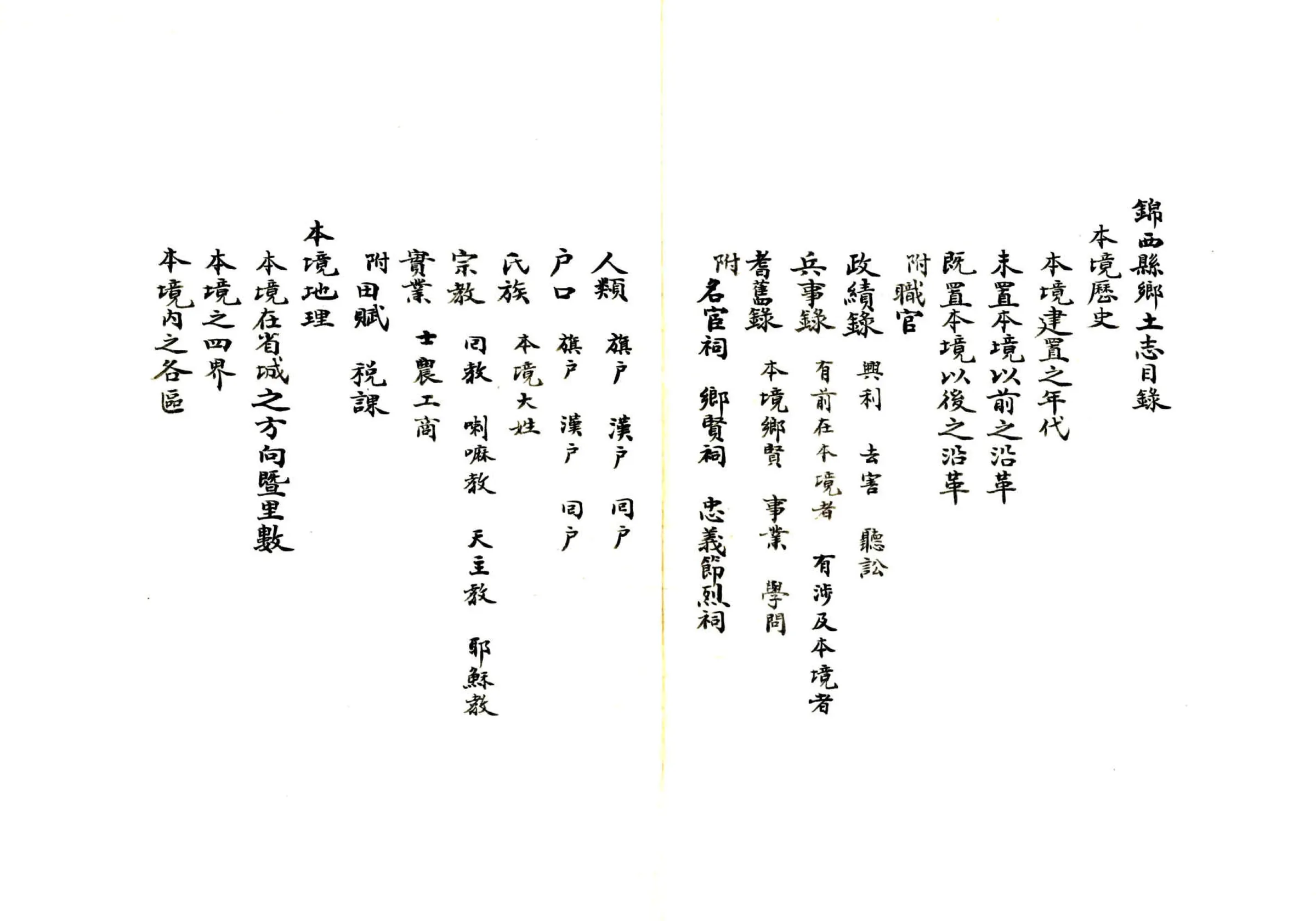锦西县乡土志（民国） 在线预览第4页