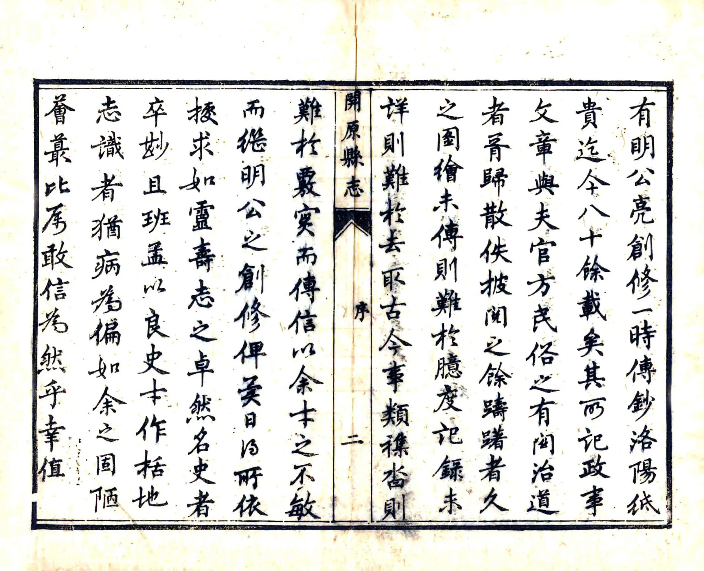 开原县志（咸丰） 在线预览第4页