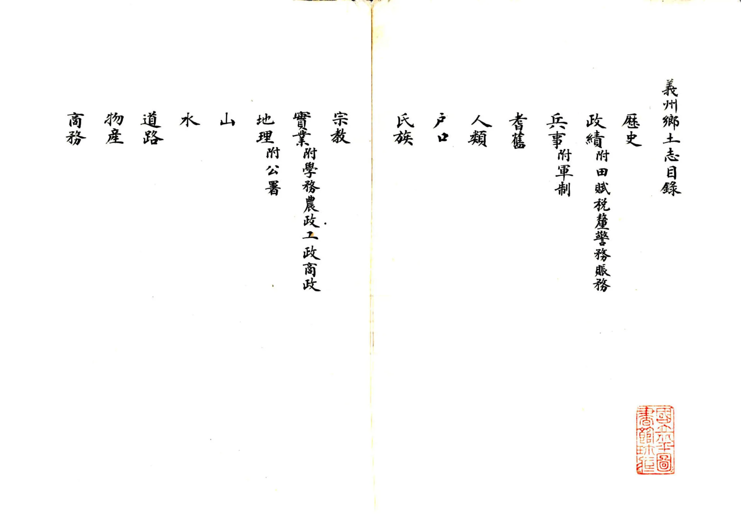 义州乡土志（清末） 在线预览第2页
