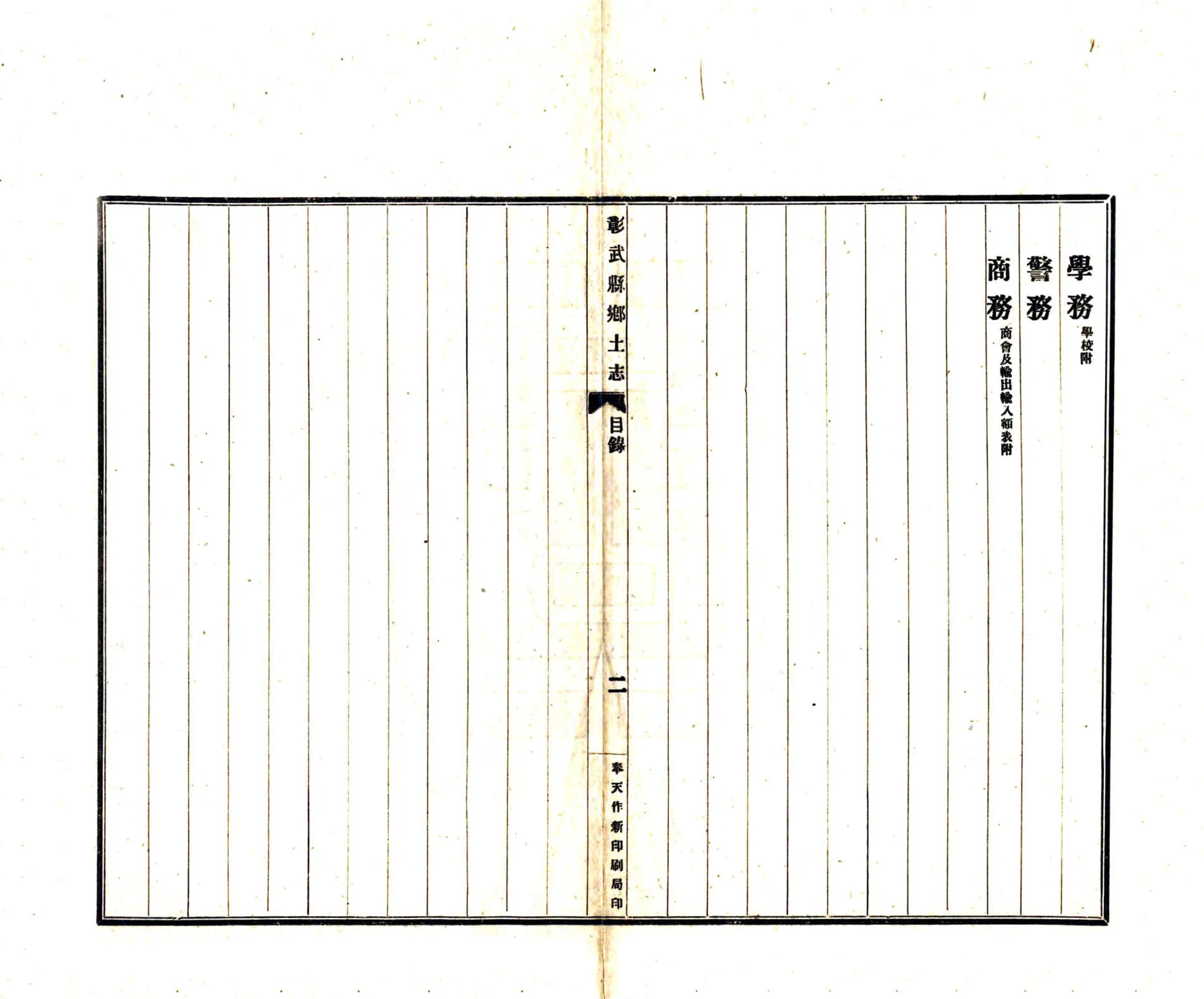 彰武县乡土志（光绪） 在线预览第3页