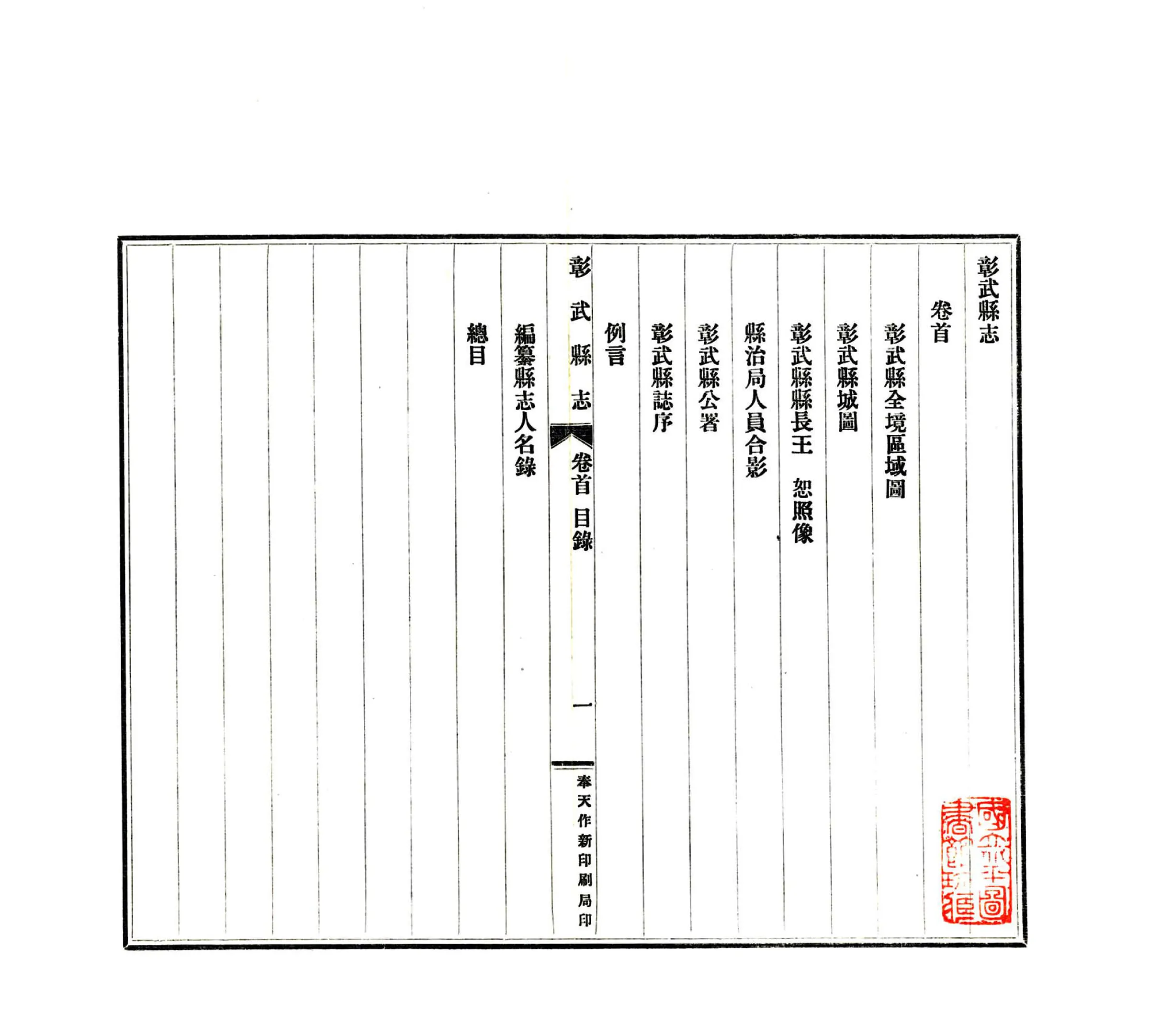 彰武县志（民国） 在线预览第2页