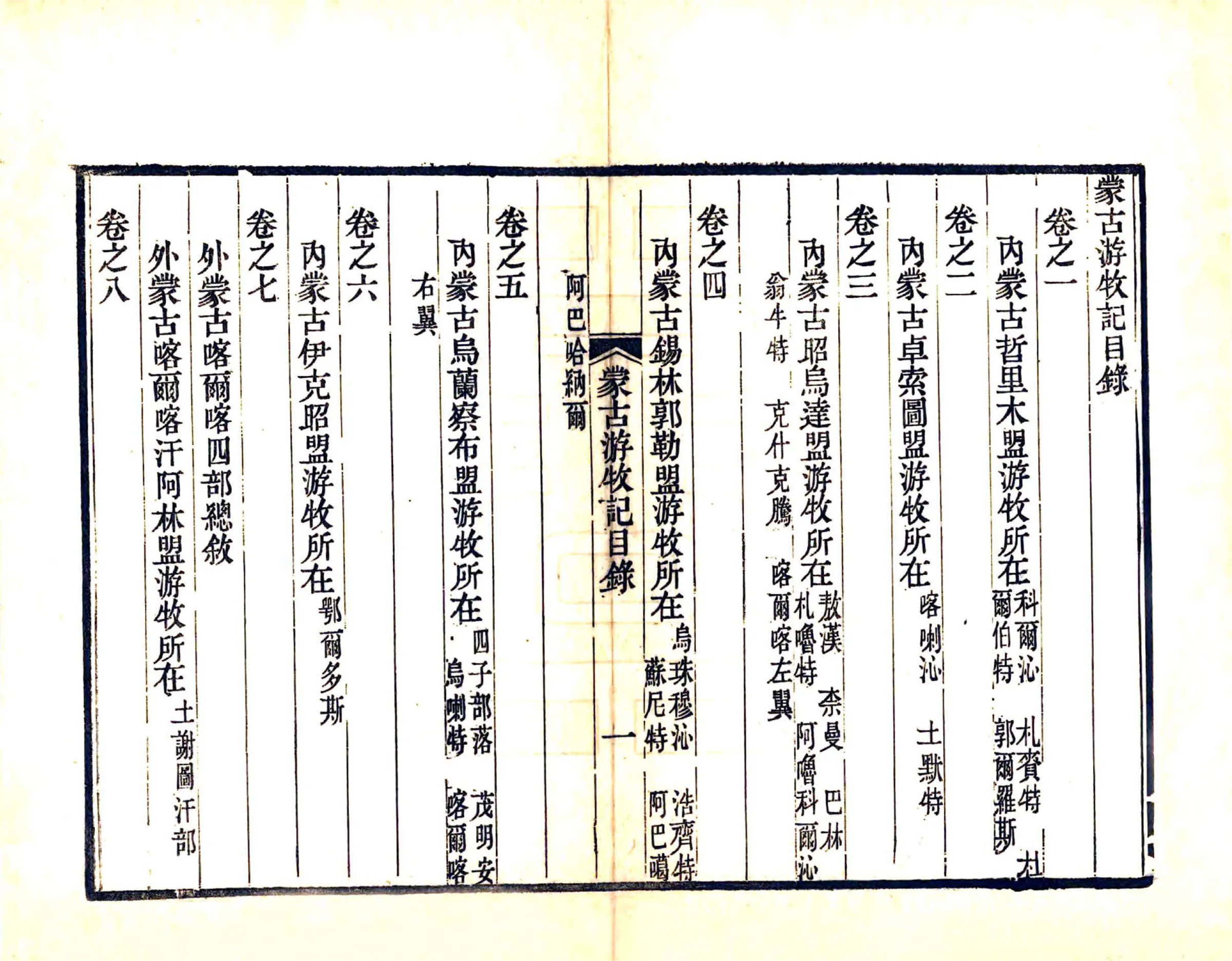 蒙古游牧记（同治） 在线预览第5页
