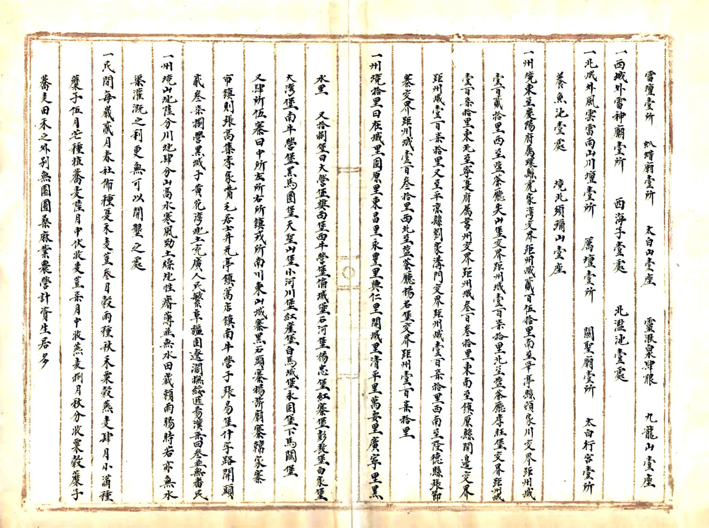 固原州志（万历） 在线预览第3页