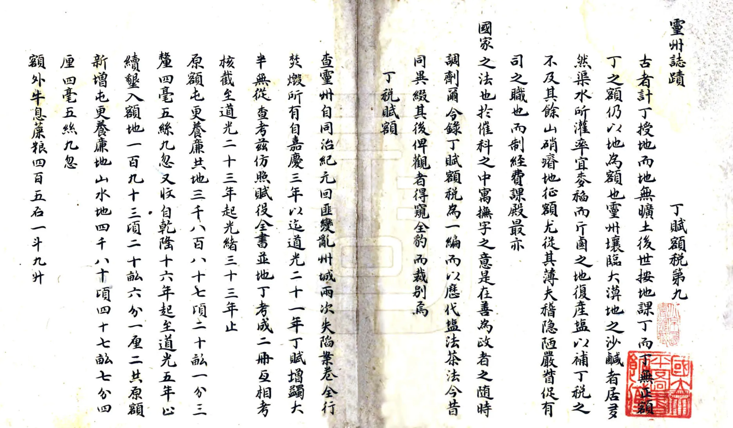 灵州志迹（嘉庆 清末抄本） 在线预览第3页