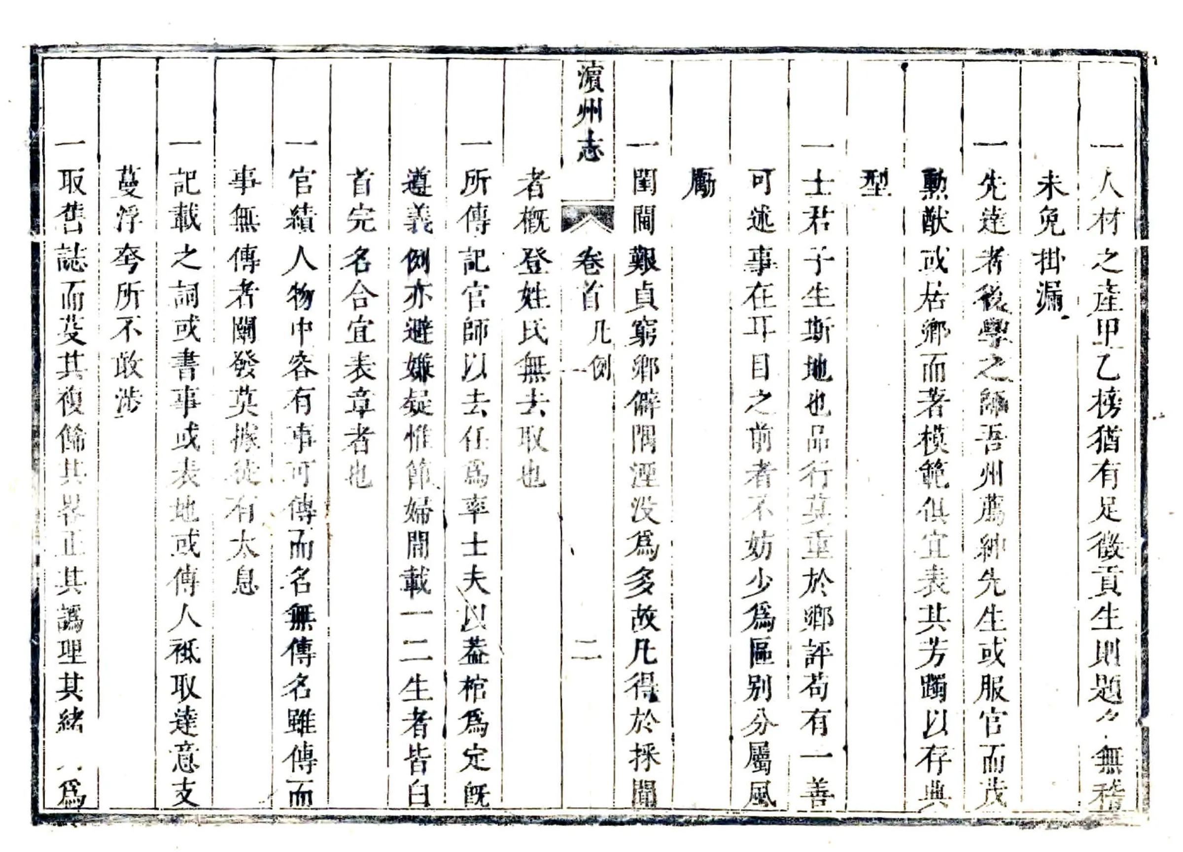 滨州志（康熙） 在线预览第6页