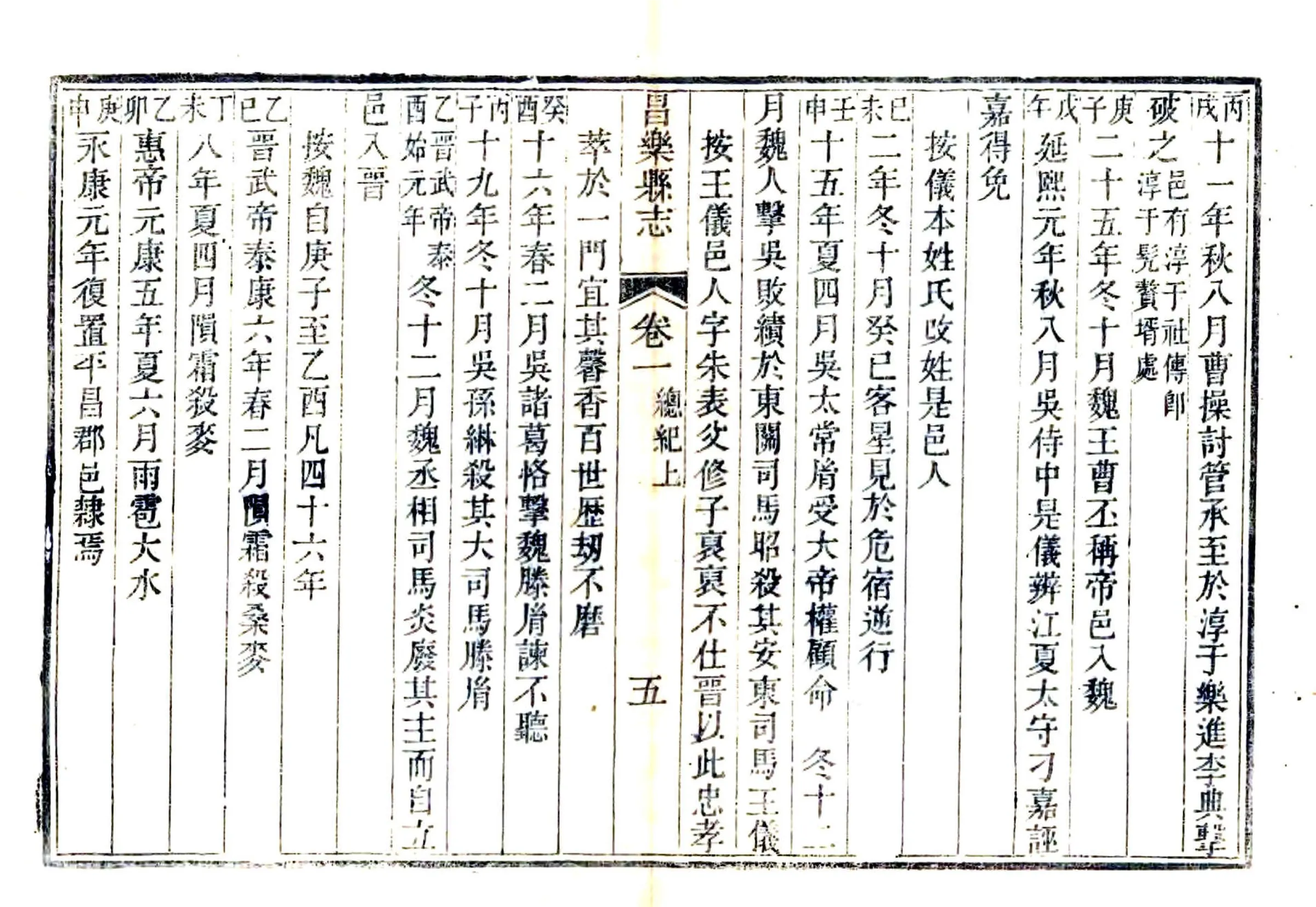昌乐县志（嘉庆） 在线预览第5页